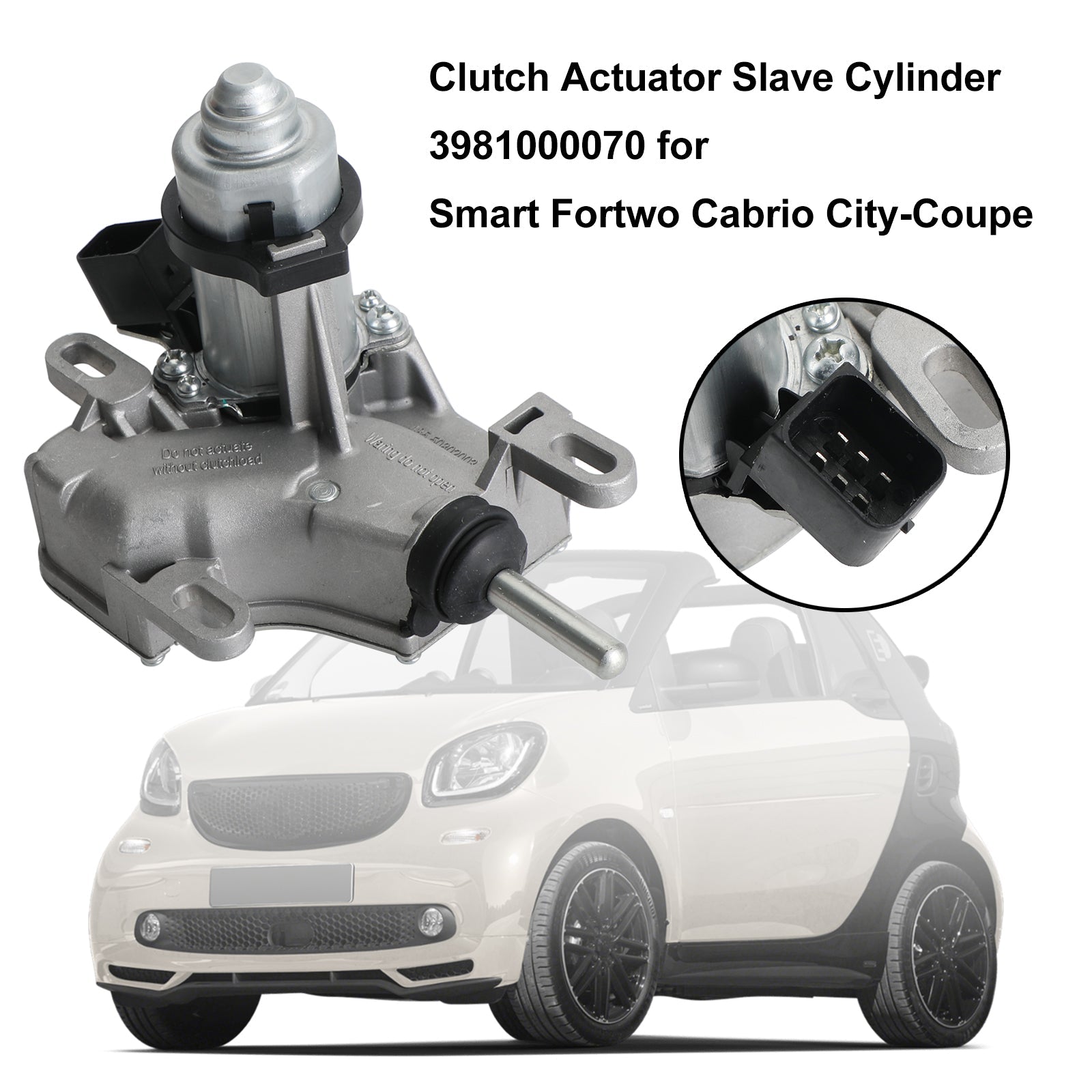 Cilindro slave attuatore Smart Fortwo Cabrio City-Coupe Crayat 3981000070