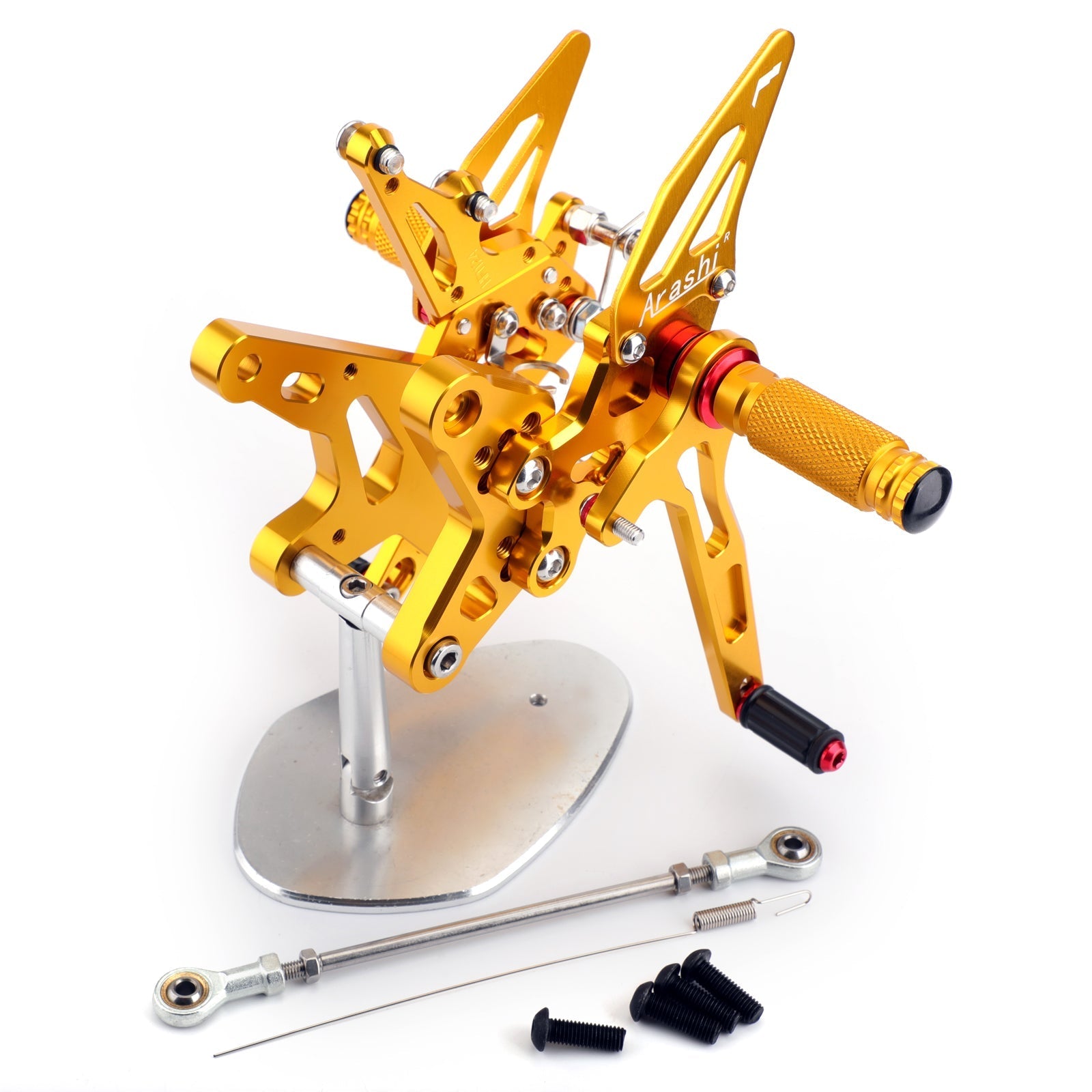 Pilot steruje tylnymi zestawami podnóżka dla Kawasaki ZX-R 400 Ninja 2018-2019 Generic Generic