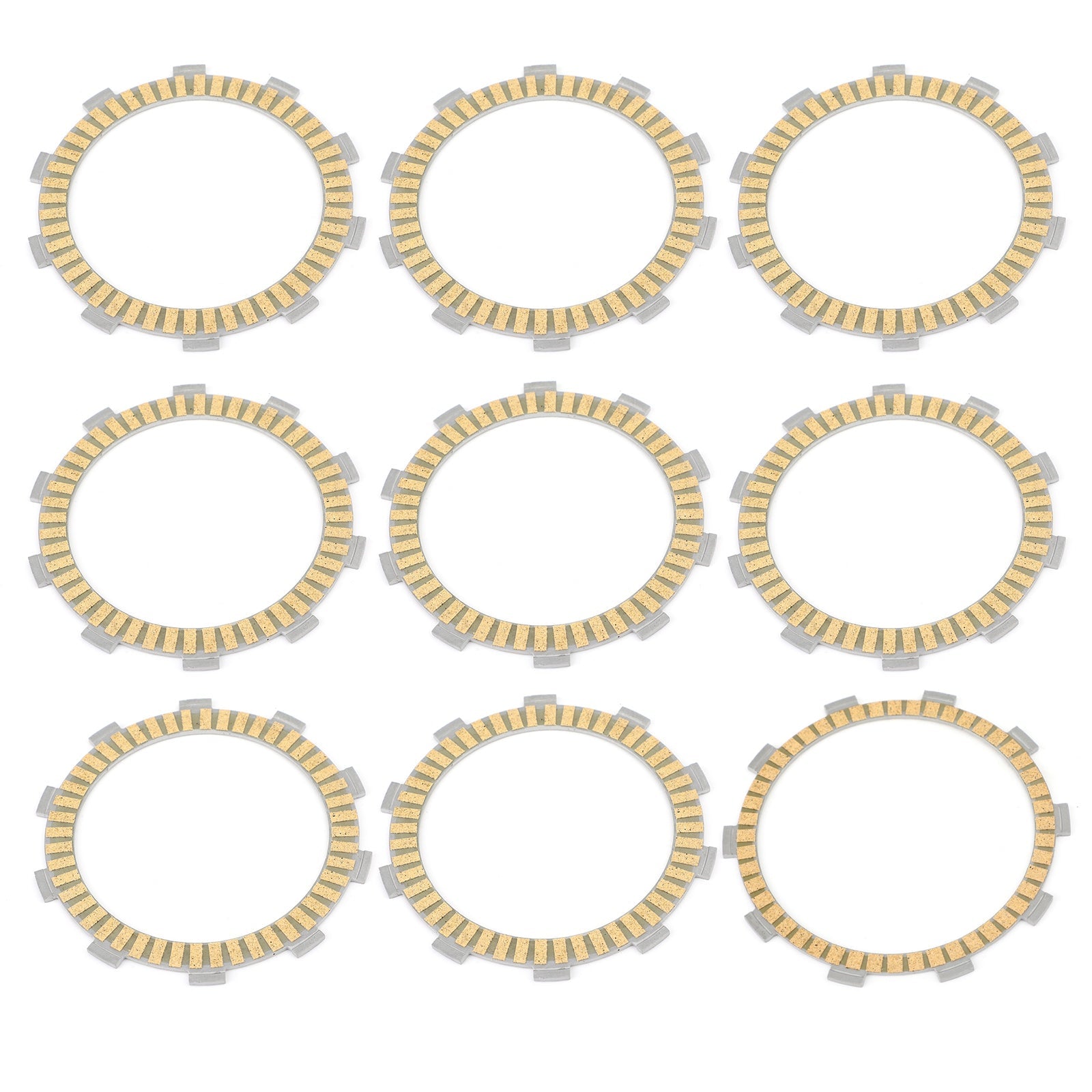 Jeu de disques de friction d'embrayage pour Honda CBR CBF 600 VFR 700 750 800 Generic