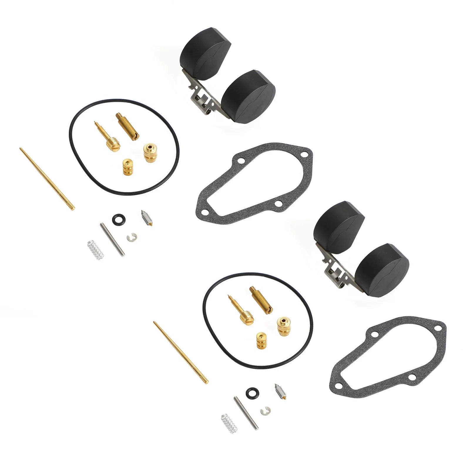2X Carburateurreparatieset voor Honda XL250 Motosport 250 1972-1975 Generiek