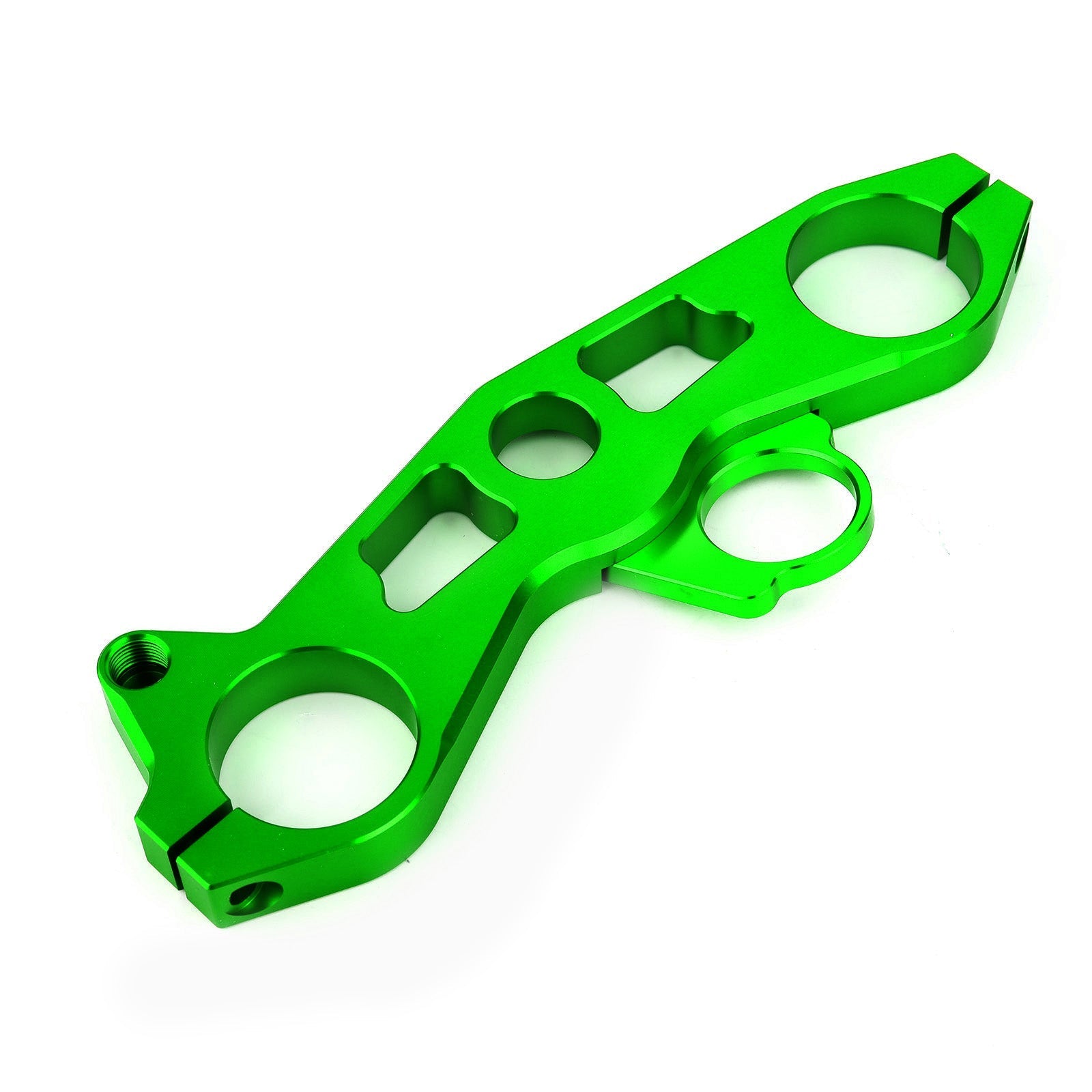 Abbassando la maglietta superiore per la forcella per Kawasaki Ninja ZX6R 09-12 Generico
