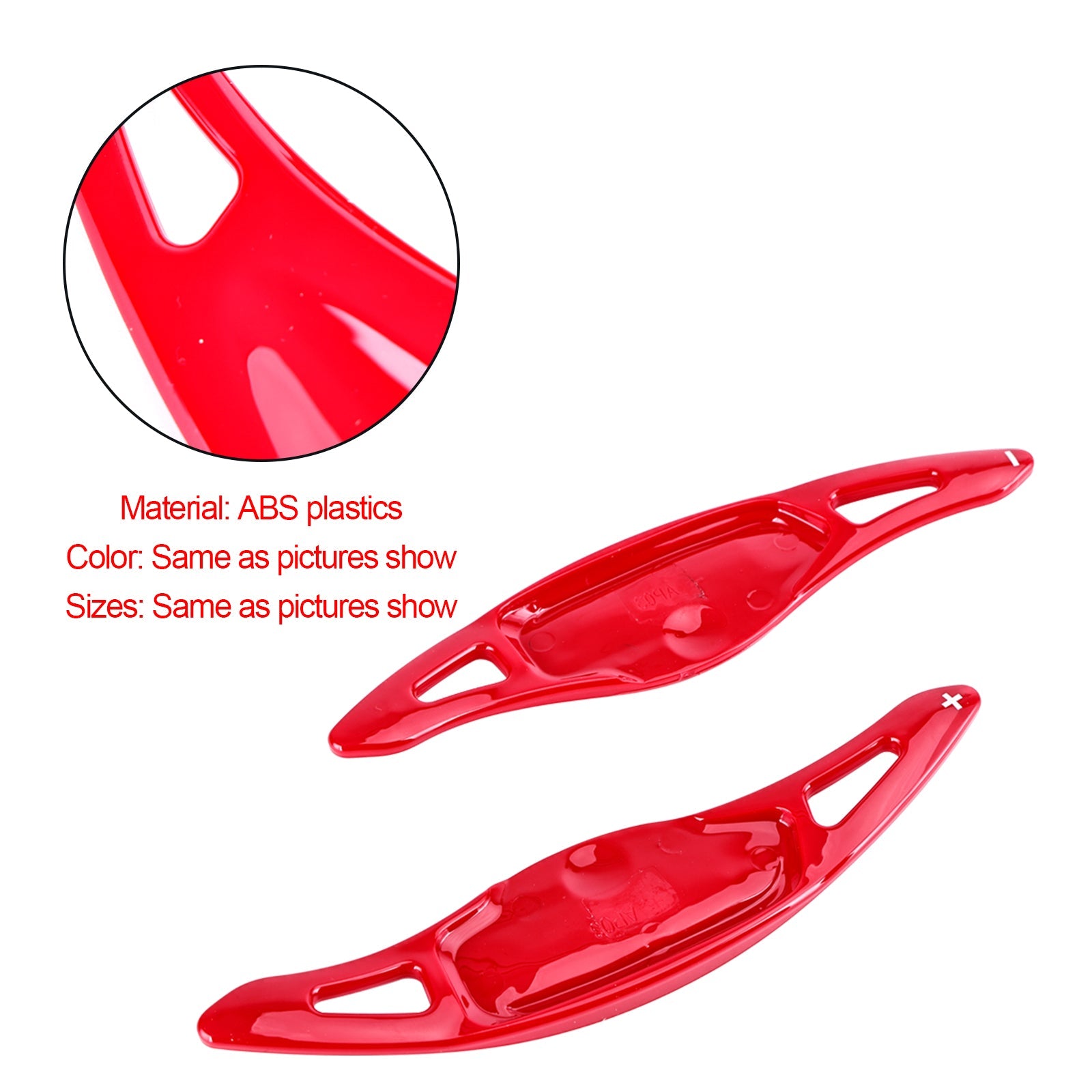 Kia Stinger 2018-2022 Czerwone przedłużenie manetki zmiany biegów w kierownicy