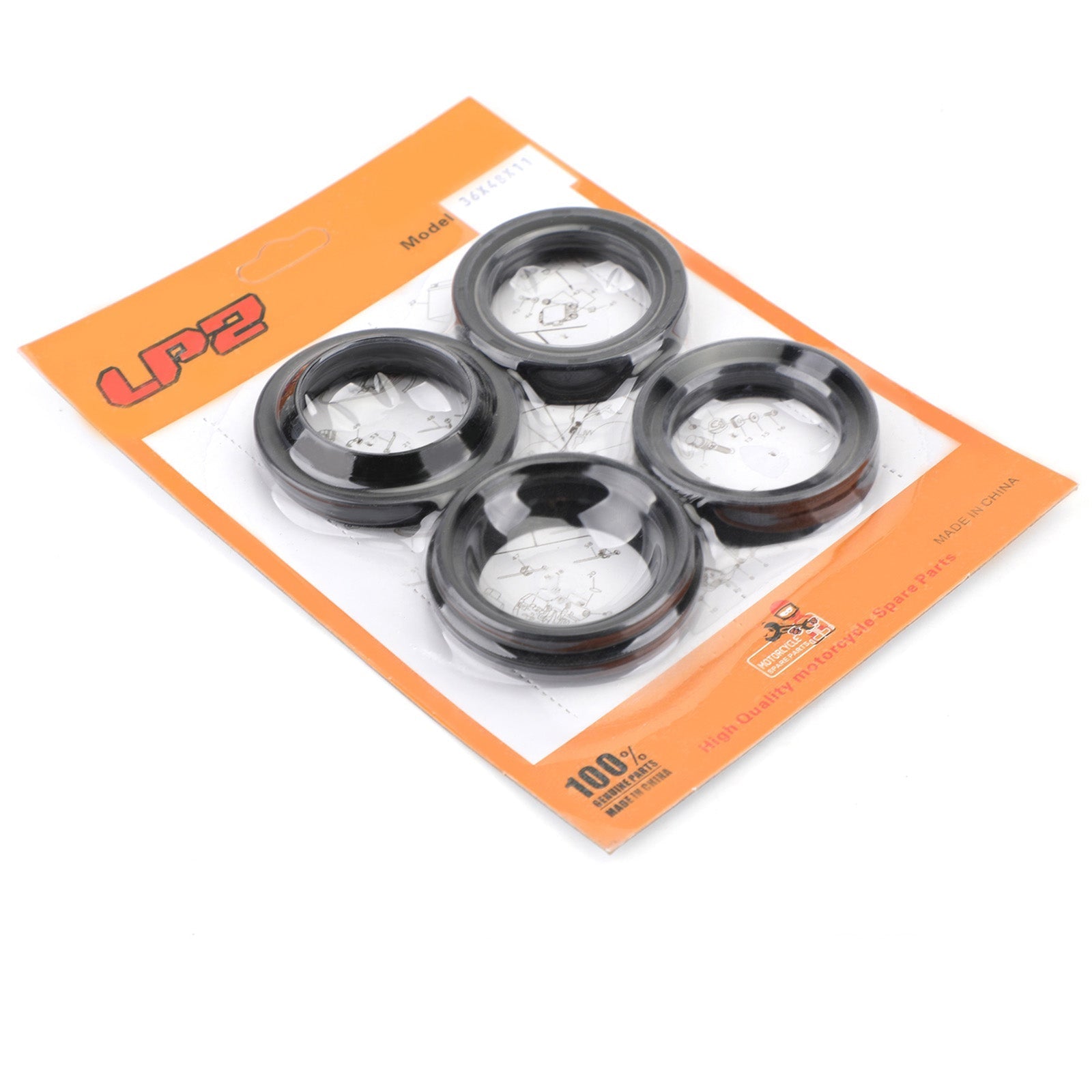 Kawasaki EL EN EX EL450 EL250 EN500 85-07 Voorvorkoliekeerring Stofafdichtingsset