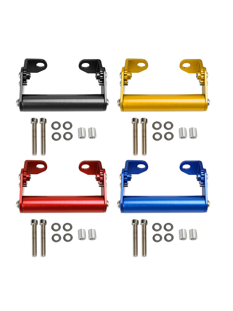 Telefoonnavigatiemedium GPS -verlenging Ondersteuning 22 mm voor rode motorfietsmotorfiets