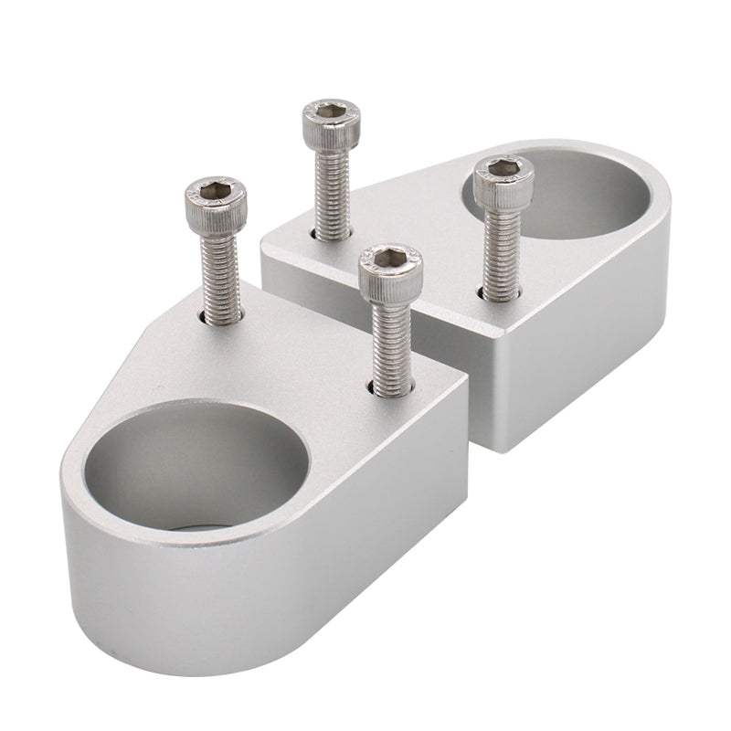 Elevadores de manillar de aluminio mecanizado para Honda VFR800 VFR 800 F 2014-2020 Genérico