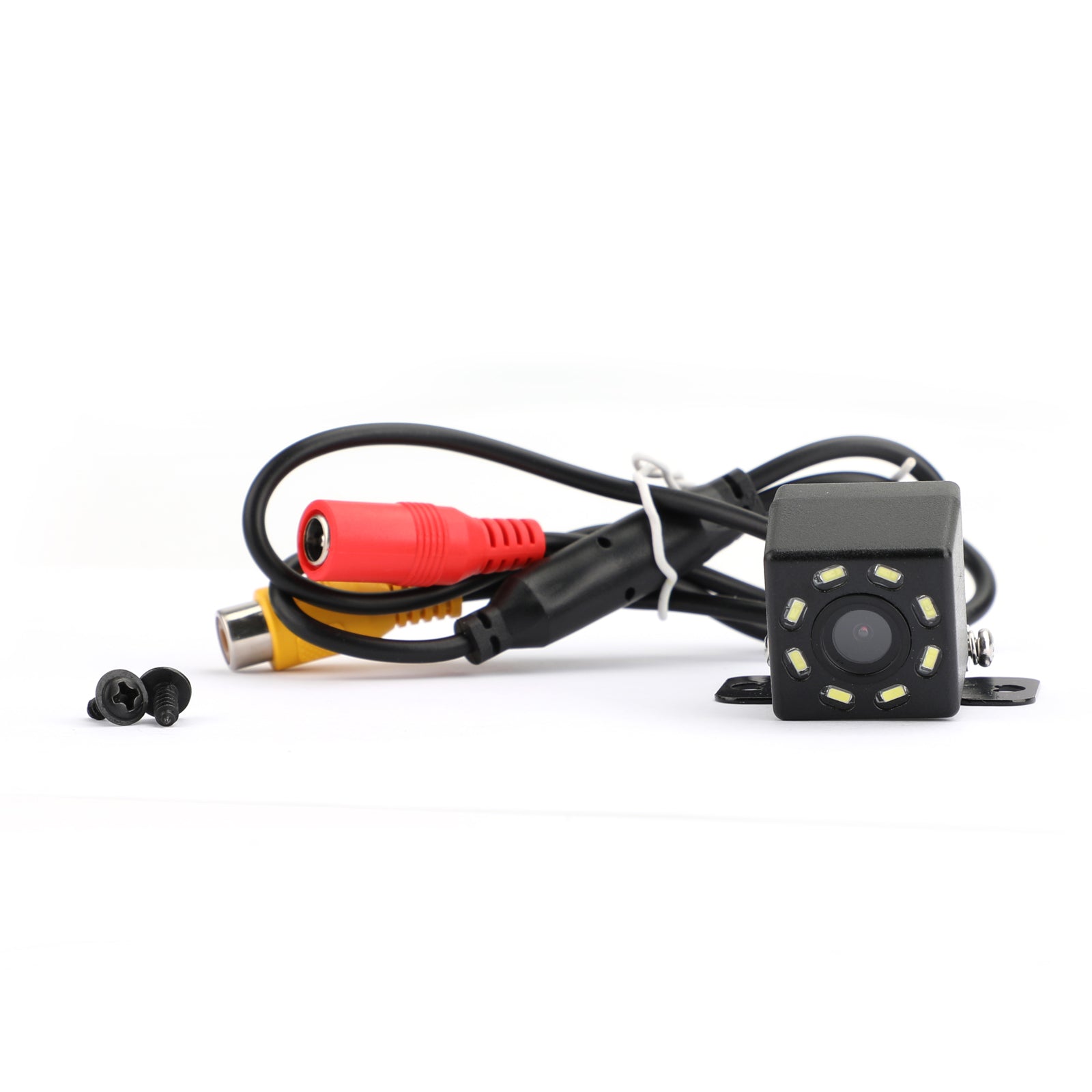 Émetteur et récepteur vidéo sans fil HD + caméra de recul HD 8LED vue latérale arrière de voiture 2,4 GHz générique