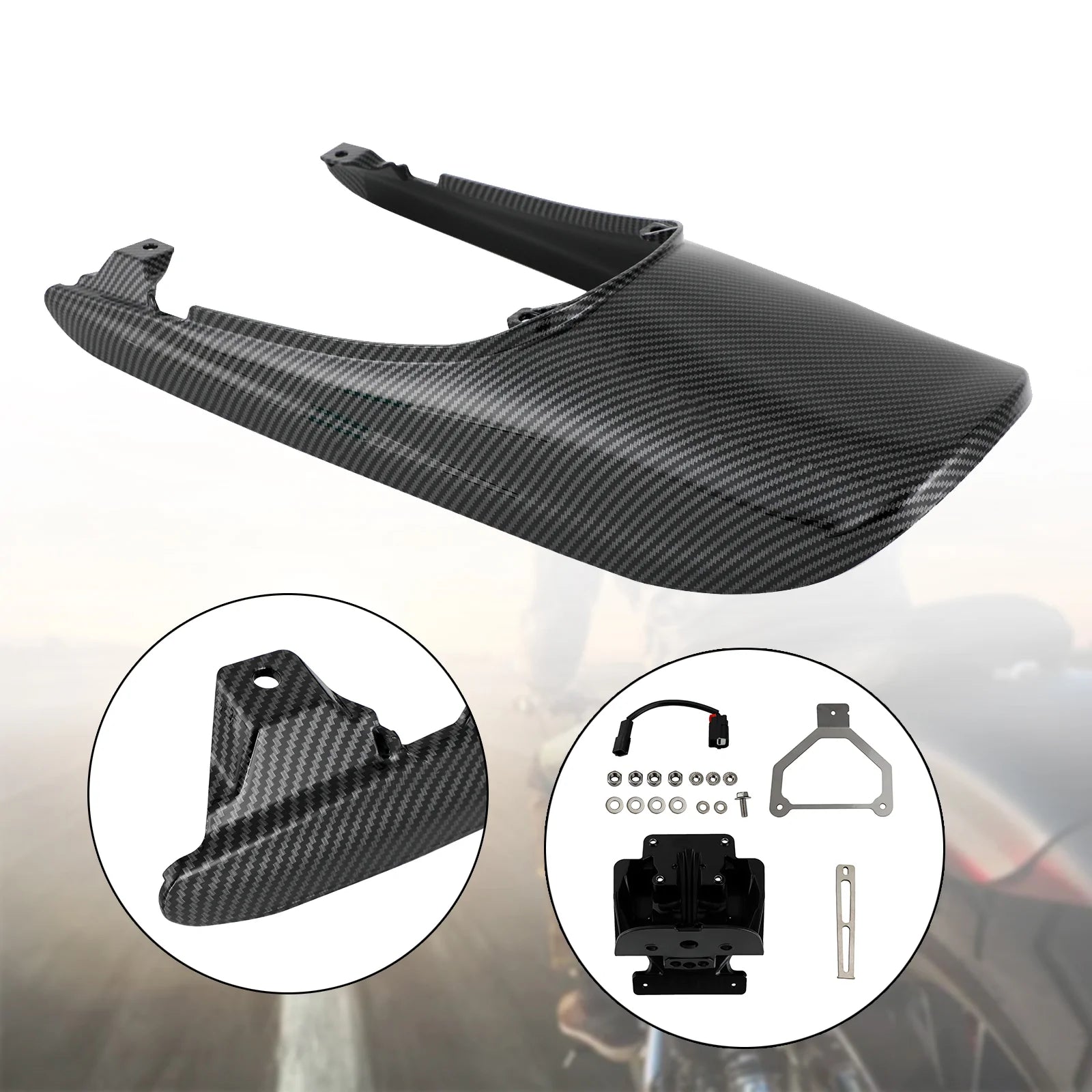 Kawasaki Z900RS 2018-2022 Ogon Fairing + Obsługa tablicy rejestracyjnej