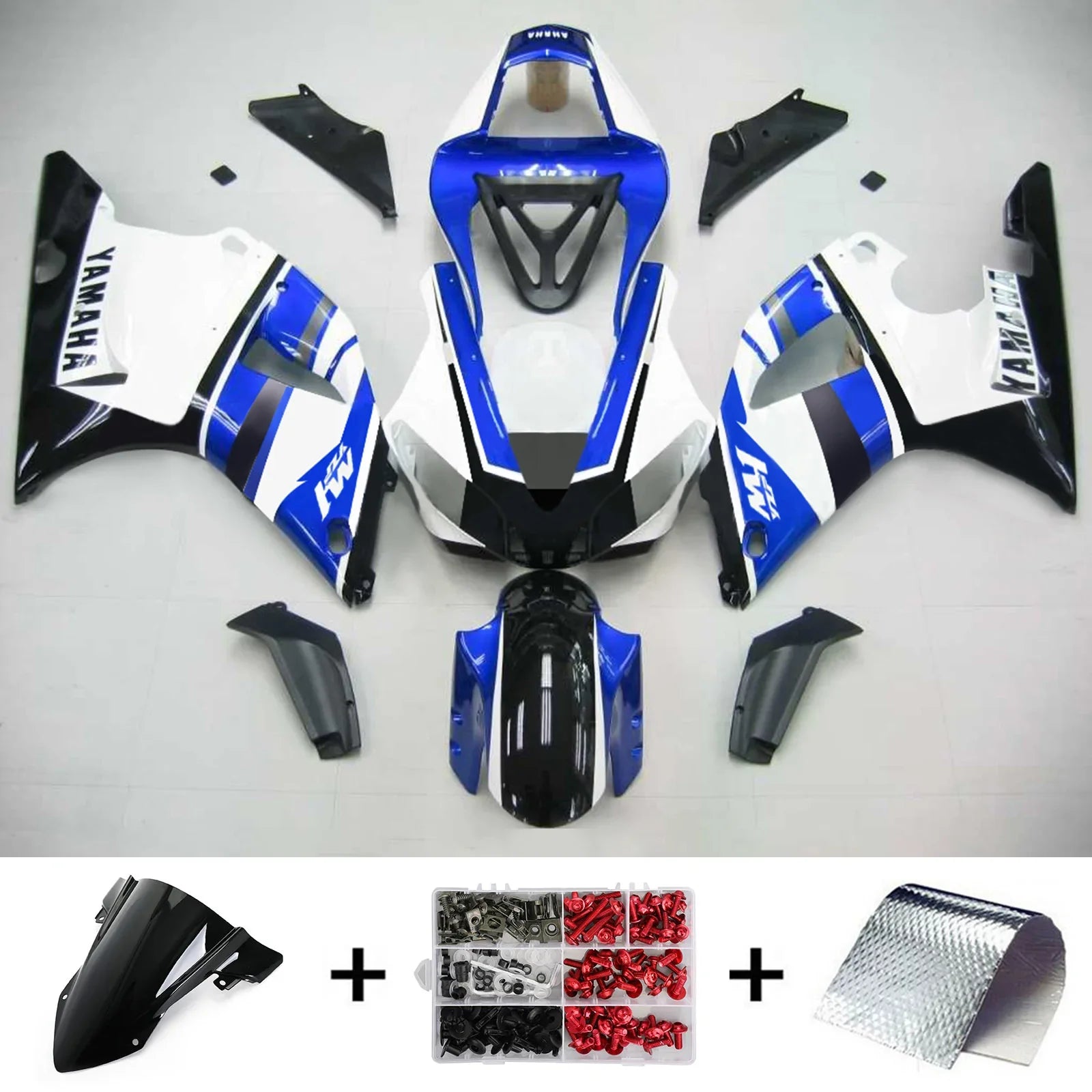 Kitting Kit 'injiciranje plastična telesa ABS za yamaha yzf 1000 R1 2000-2001 generično