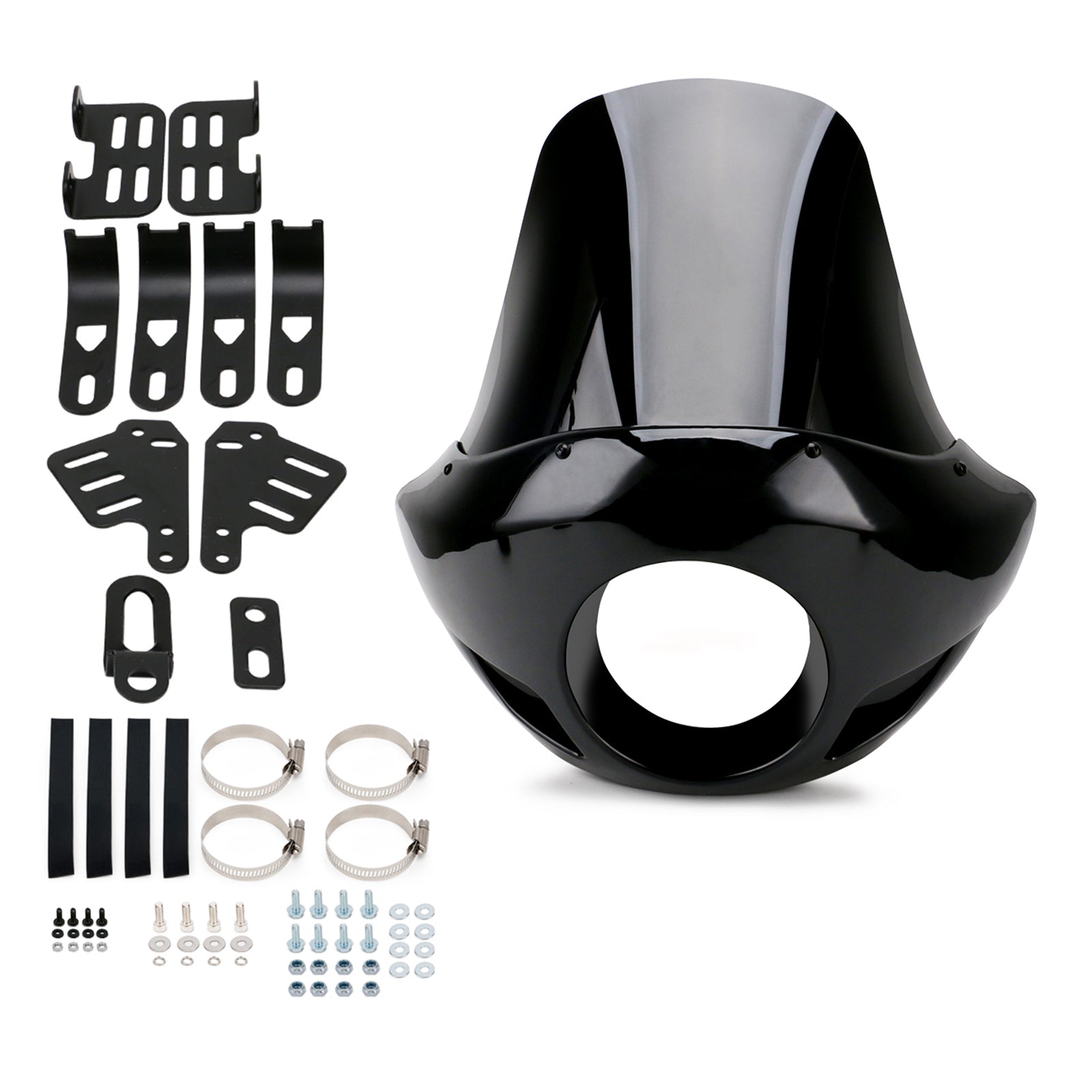 Forcelle da 35 mm a 49 mm La maggior parte dei fari da 5,75" Parabrezza Dyna Copertura faro