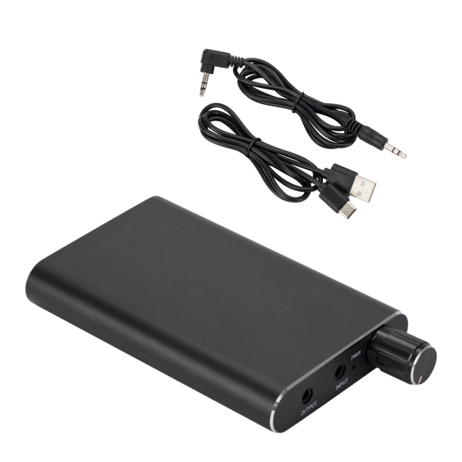 HIFI Casque Amplificateur Compagnon Baladeur Portable Réglable AMP 3.5mm Port AUX