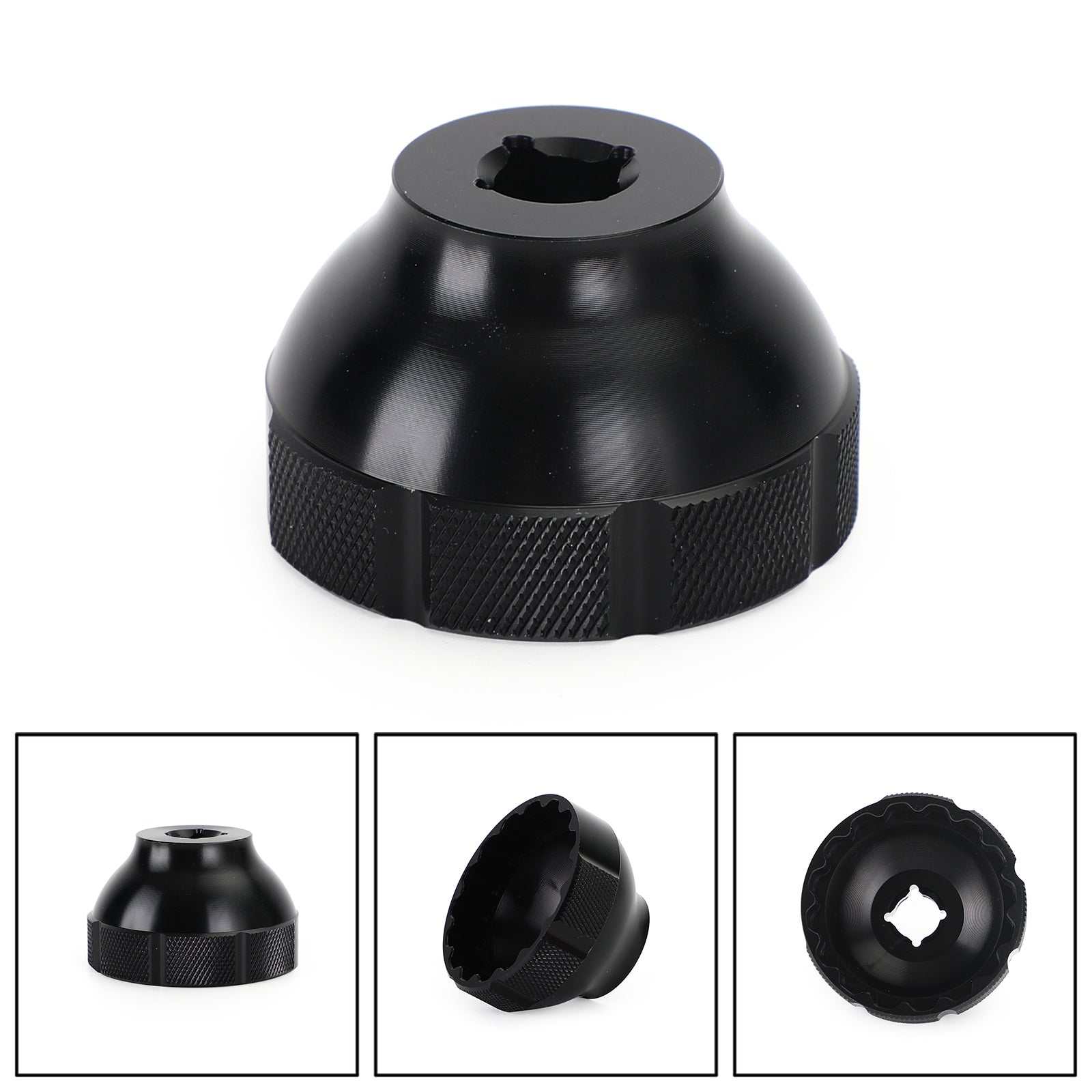 BBT-69.2 16-zarezna 44 mm 3/8" Orodje za zunanji gonilni ležaj Drive črno/modro