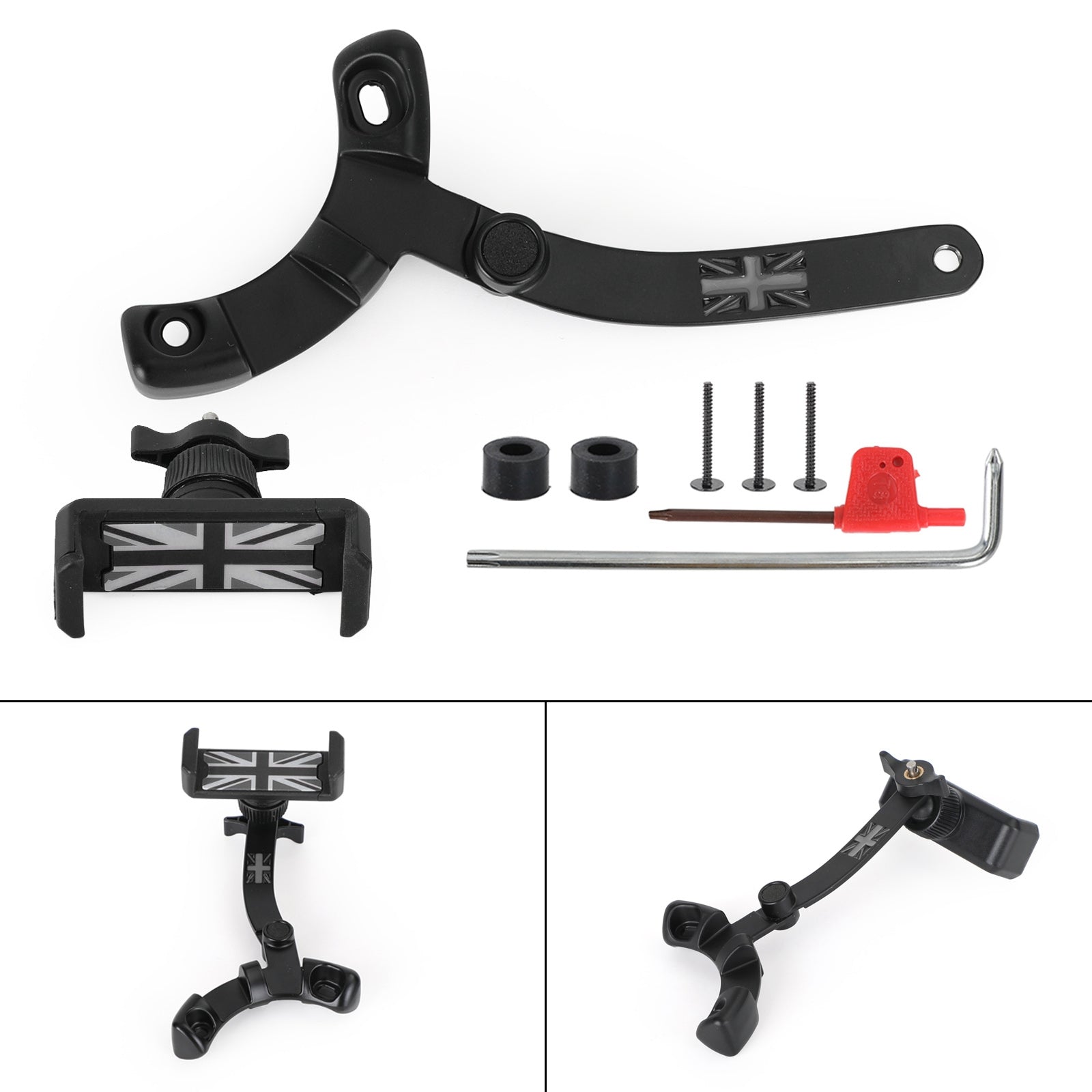 Supporto telefonico per auto per Mini Cooper F54 F55 F56 F57 F60 2021 LCD Tachimeter Generico