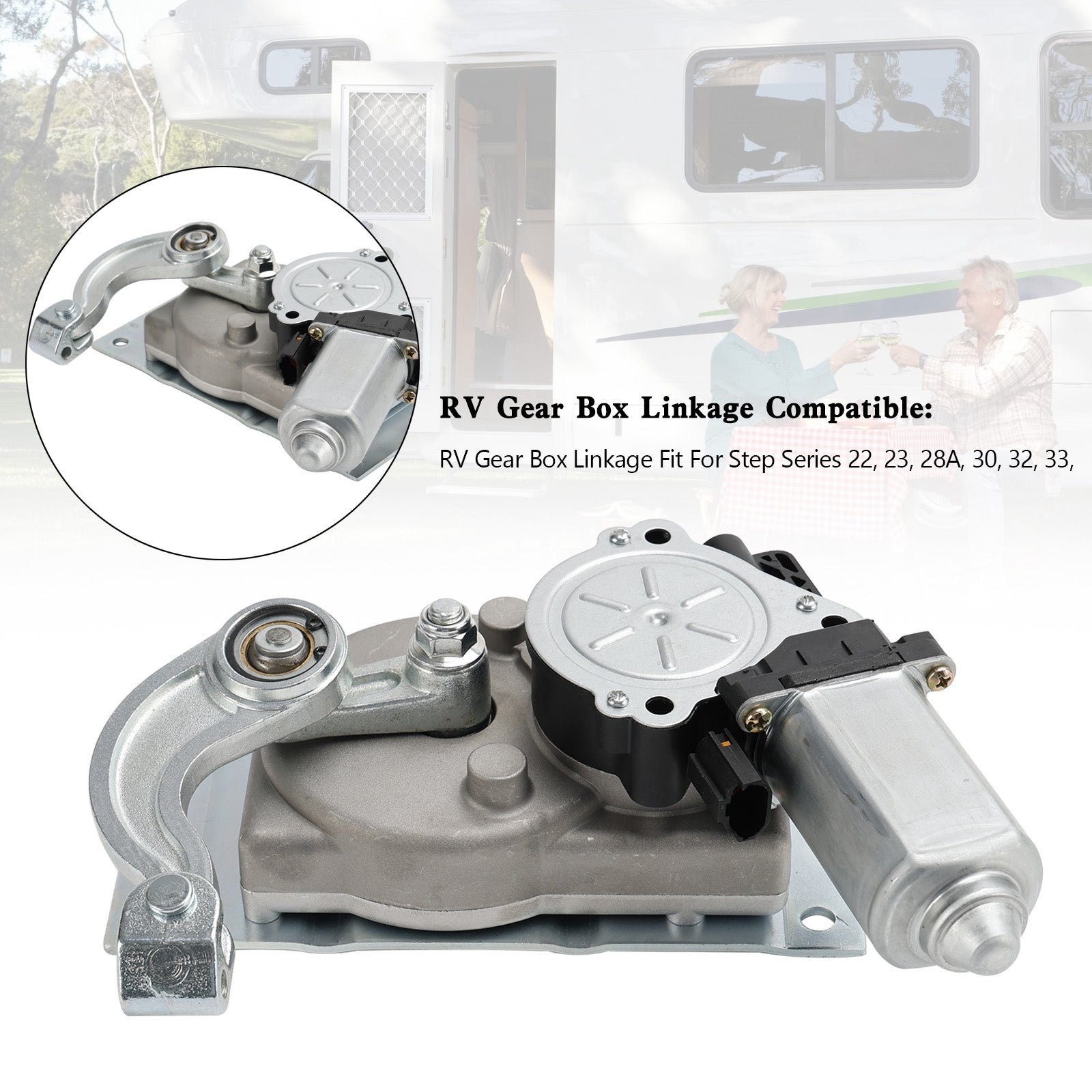 Płyty jezdne Kwikee Power Wymień łącznik skrzyni biegów RV 366043 na silnik