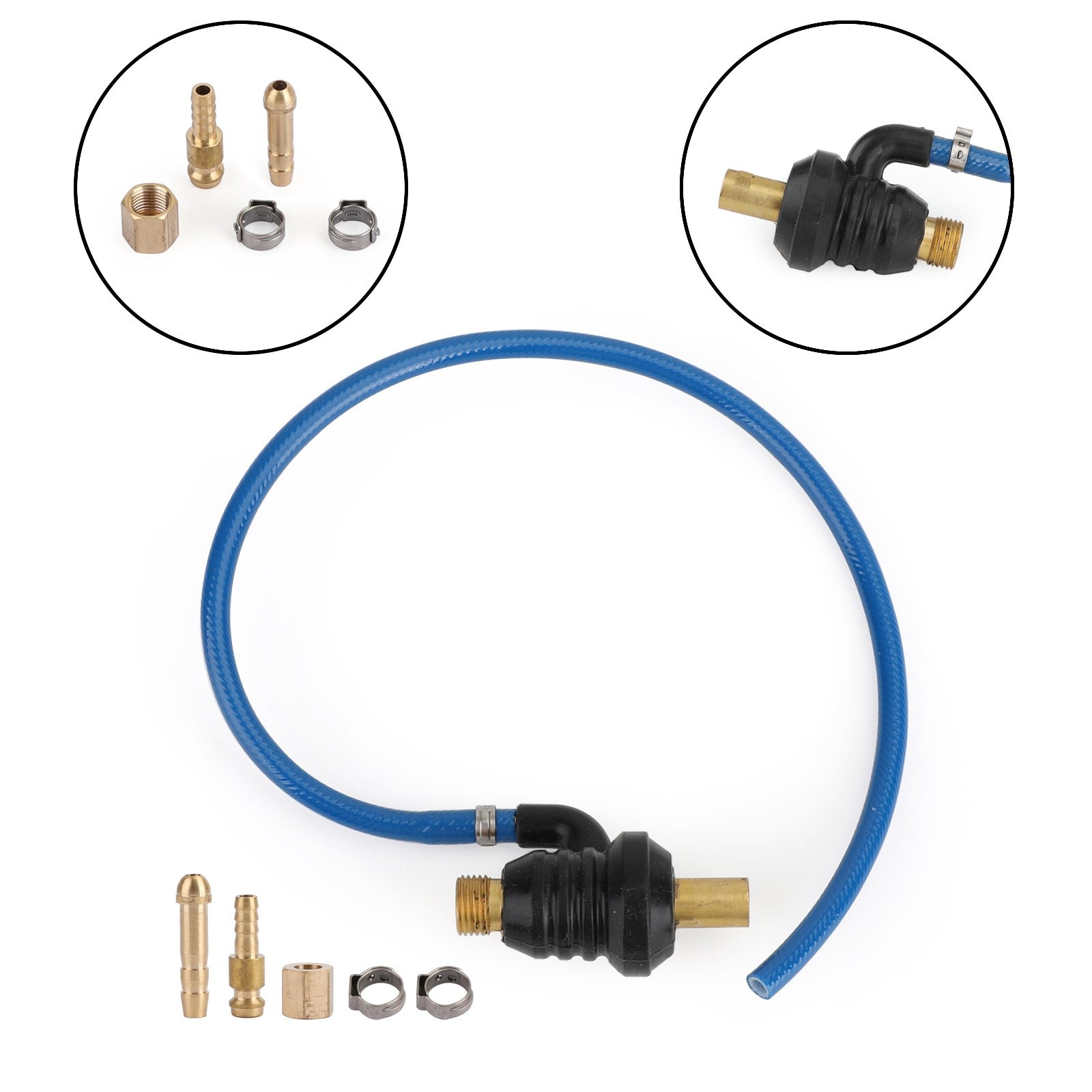 Adattatore gas di alimentazione torcia TIG 35-50 12 mm M10 Gas per M16 X 1,5 mm WP-17/18/26