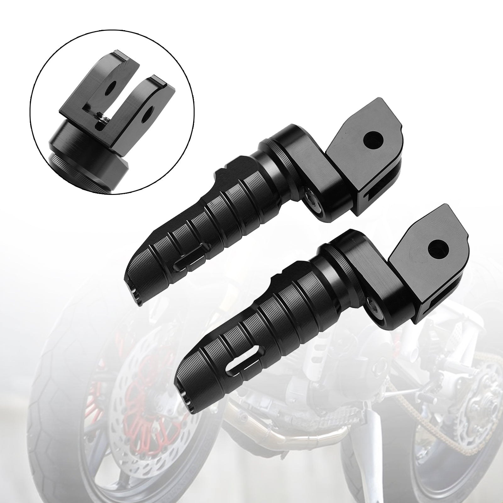 Estriberas delanteras Estriberas para DUCATI MONSTER 821 937 950 1100/S/EVO 1200/S/R