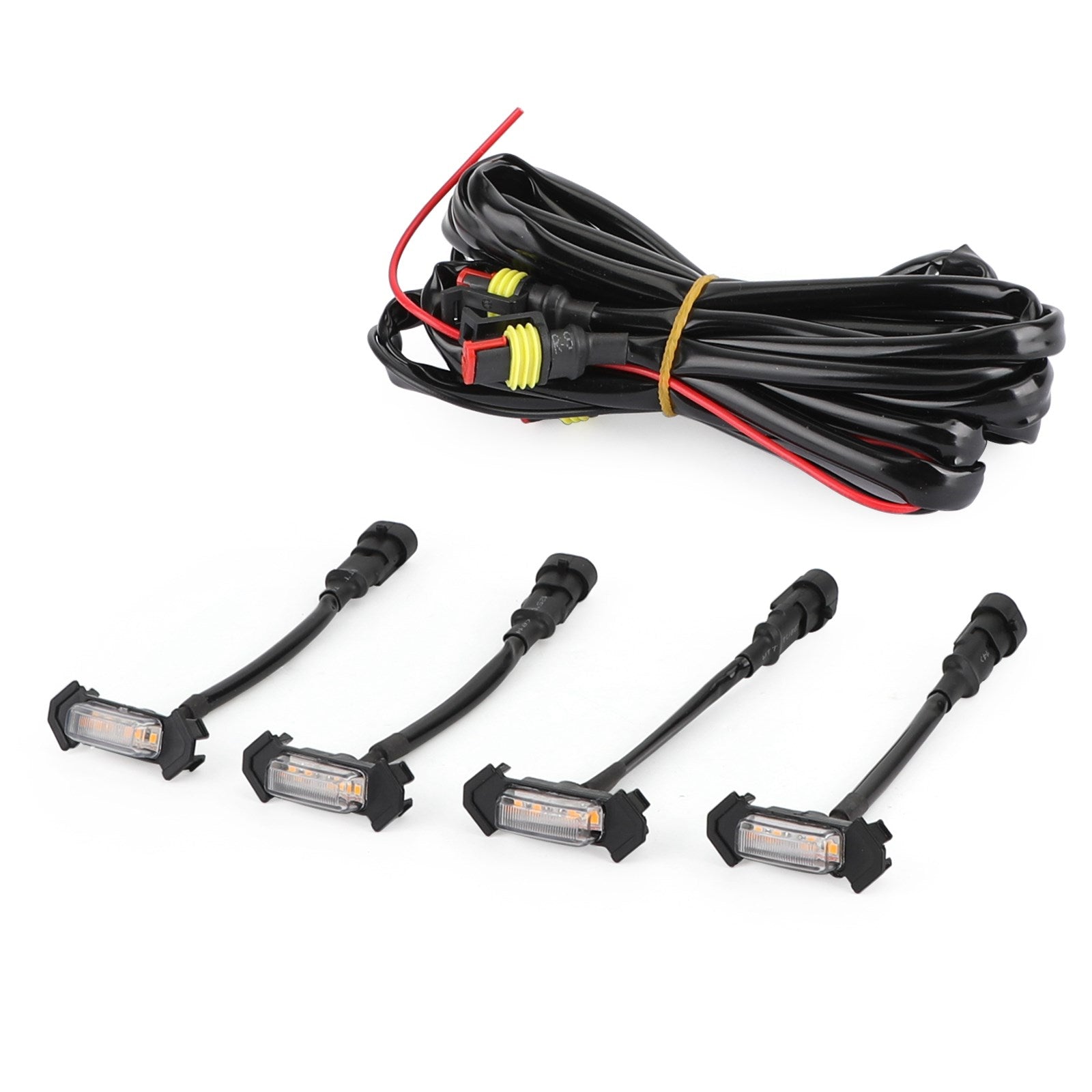 4 stks/set LED Verlichting voor Tacoma 2016-2020 Voorbumper Grille PT228-35170 Generiek Helder