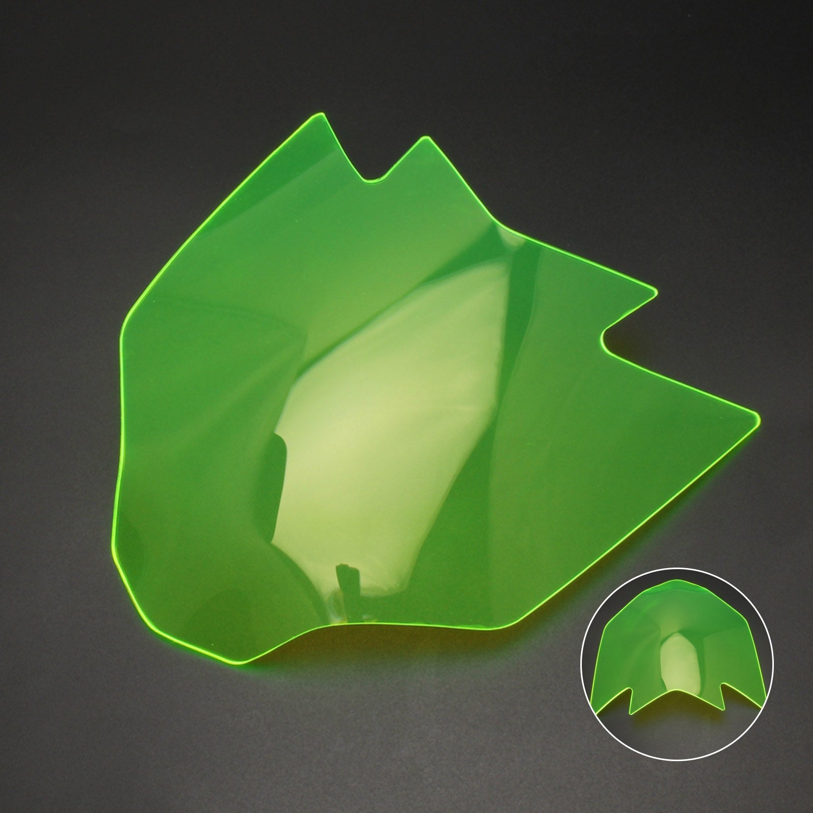 Yamaha FZ-S 150 17-19 Generic Smoke sopivan etuvalojen linssi