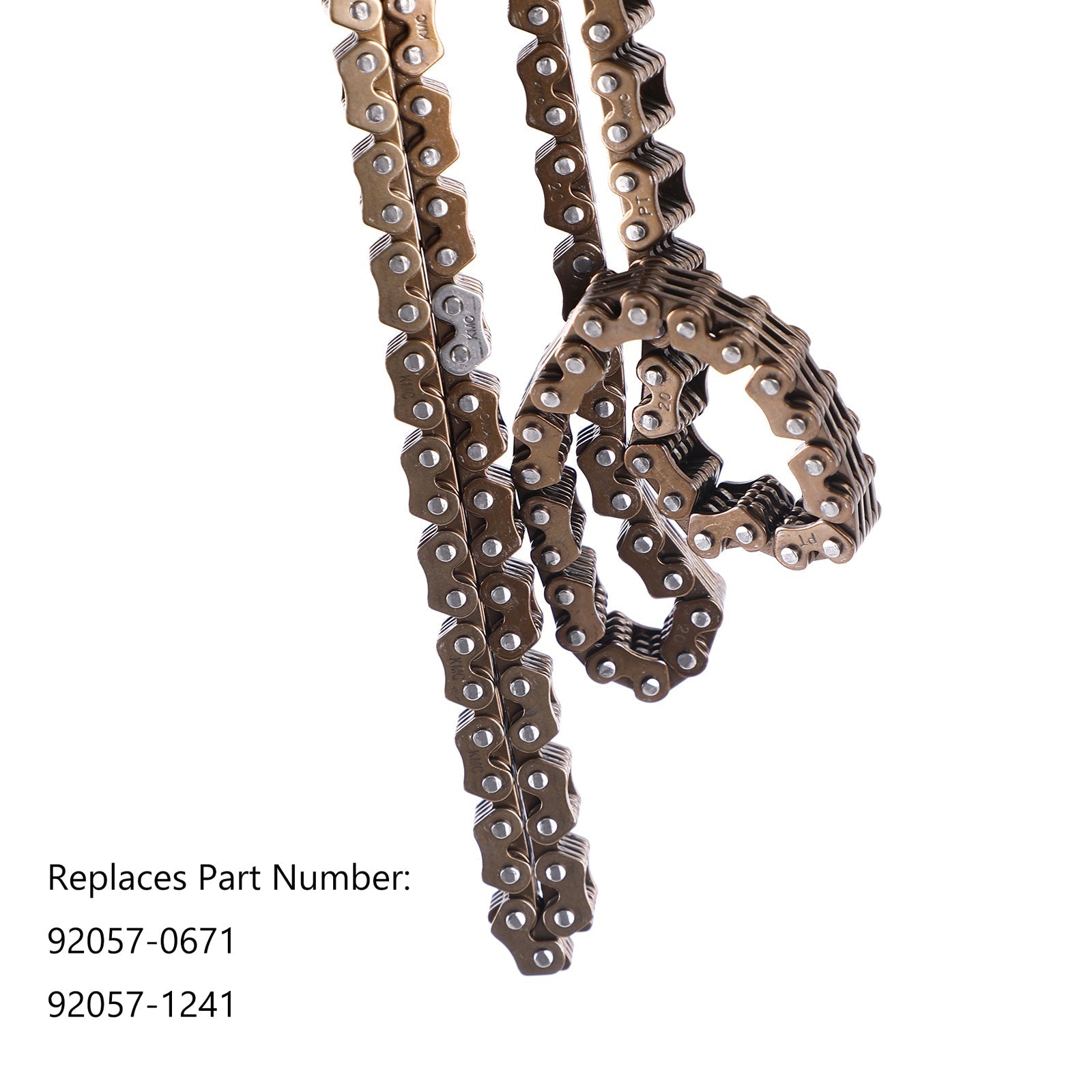 Chaîne de distribution pour Kawasaki Kl600 Kl650 Klr600 Klr650 92057-0671 92057-1241 générique