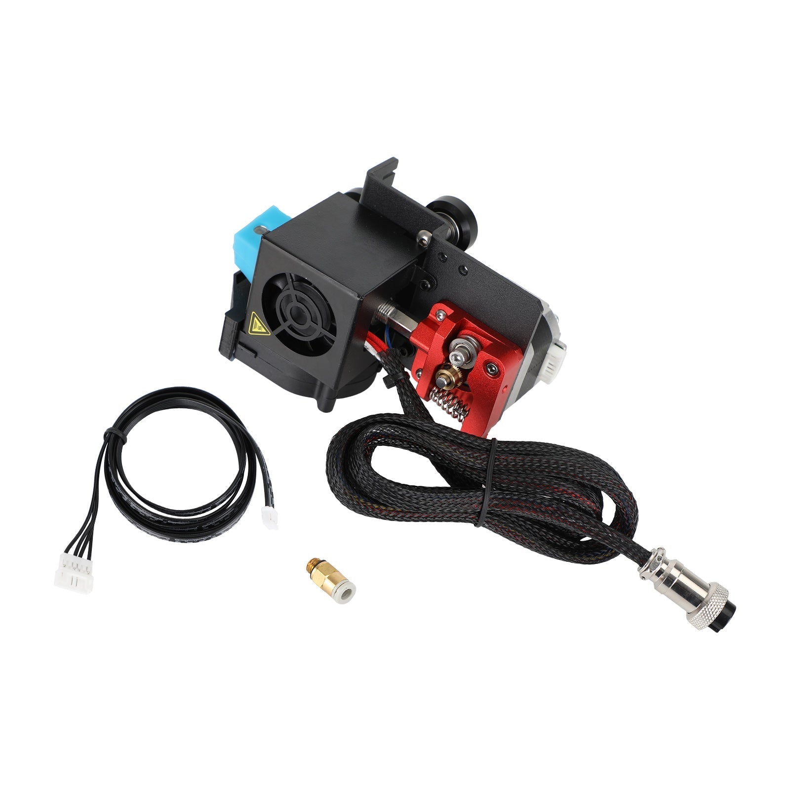 Ventilador de extrusor de turbo de la impresora 3D MK8 Direct Turbo Polea para CR-10 Ender3 12V/24V