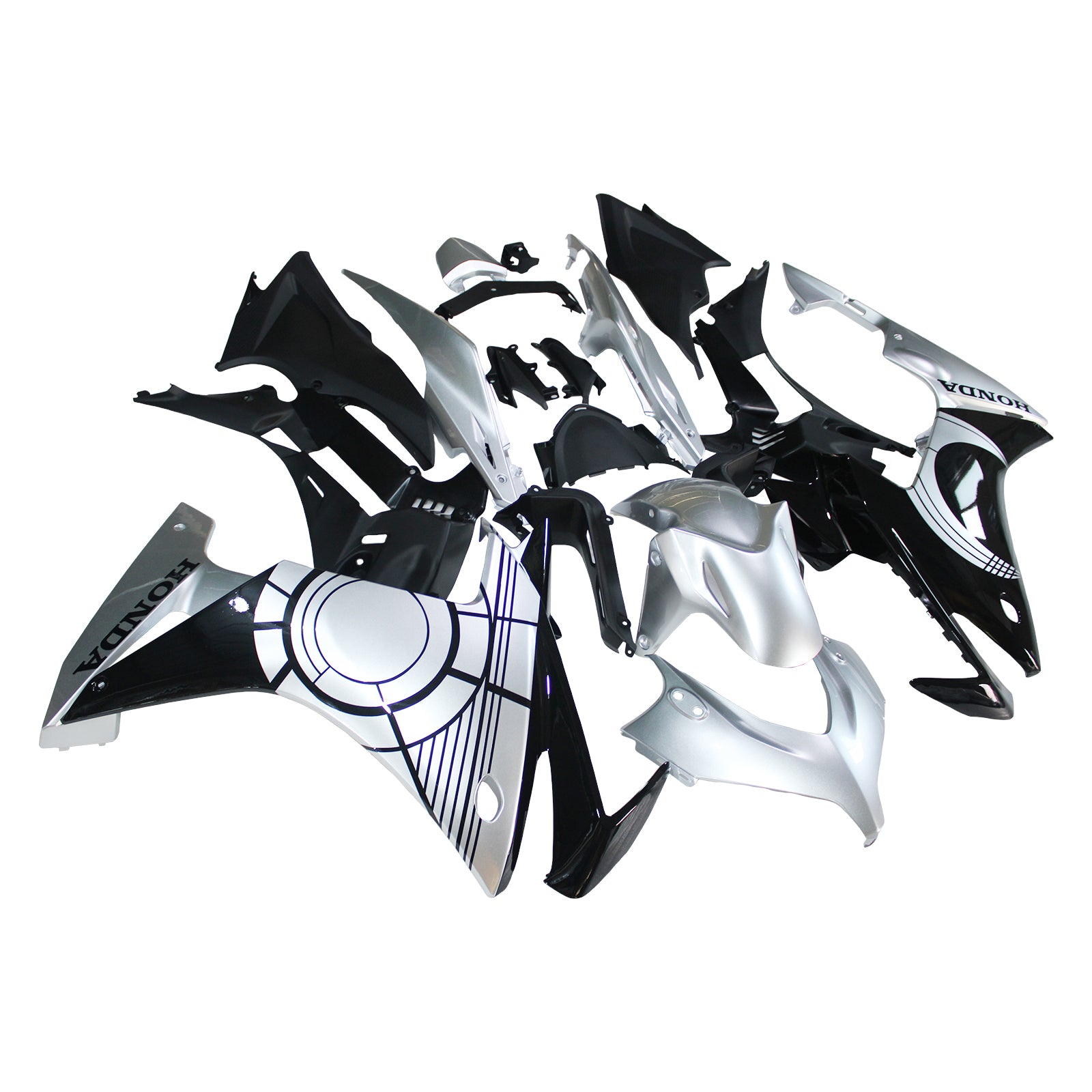 Zestaw owiewek wtryskowych Plastikowe nadwozie ABS do Hondy CBR500R 2013-2015