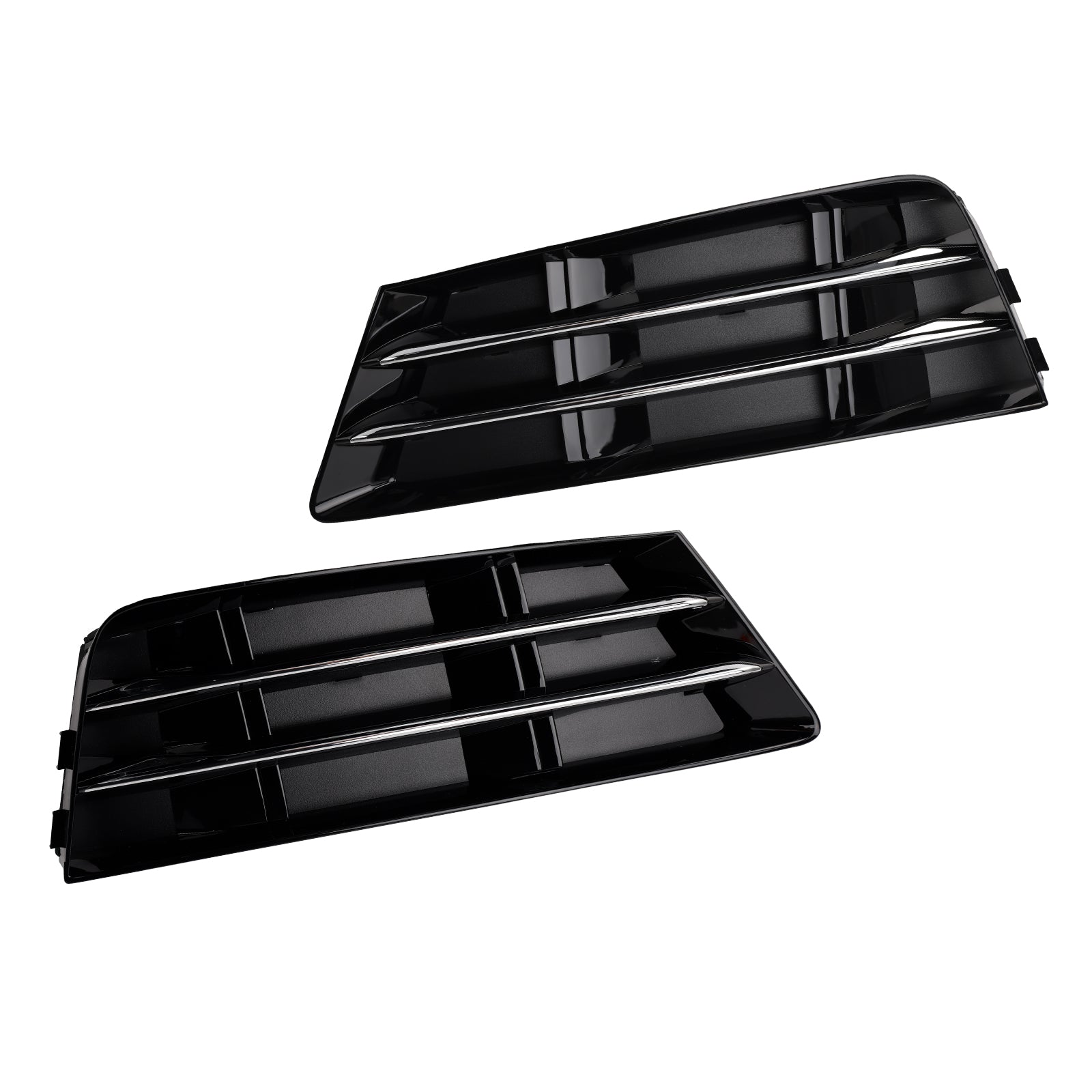 Lower bumperrooster voor mistlampen vooraan audi A4 B9 2016-2018, 2 stuks