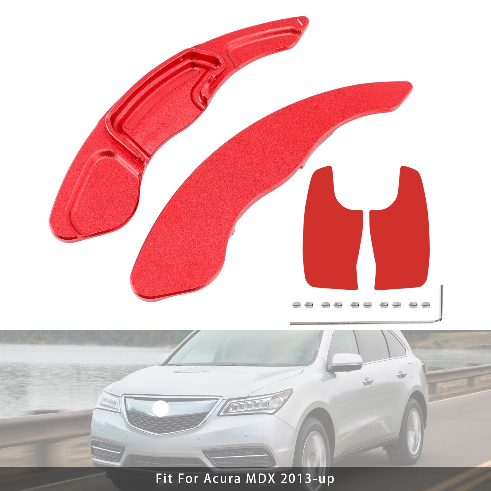 EXTENSIÓN DEL CAMBIO DE VELOCIDAD PALETS VOLING VOLING PARA ACURA MDX RDX TLX en aluminio