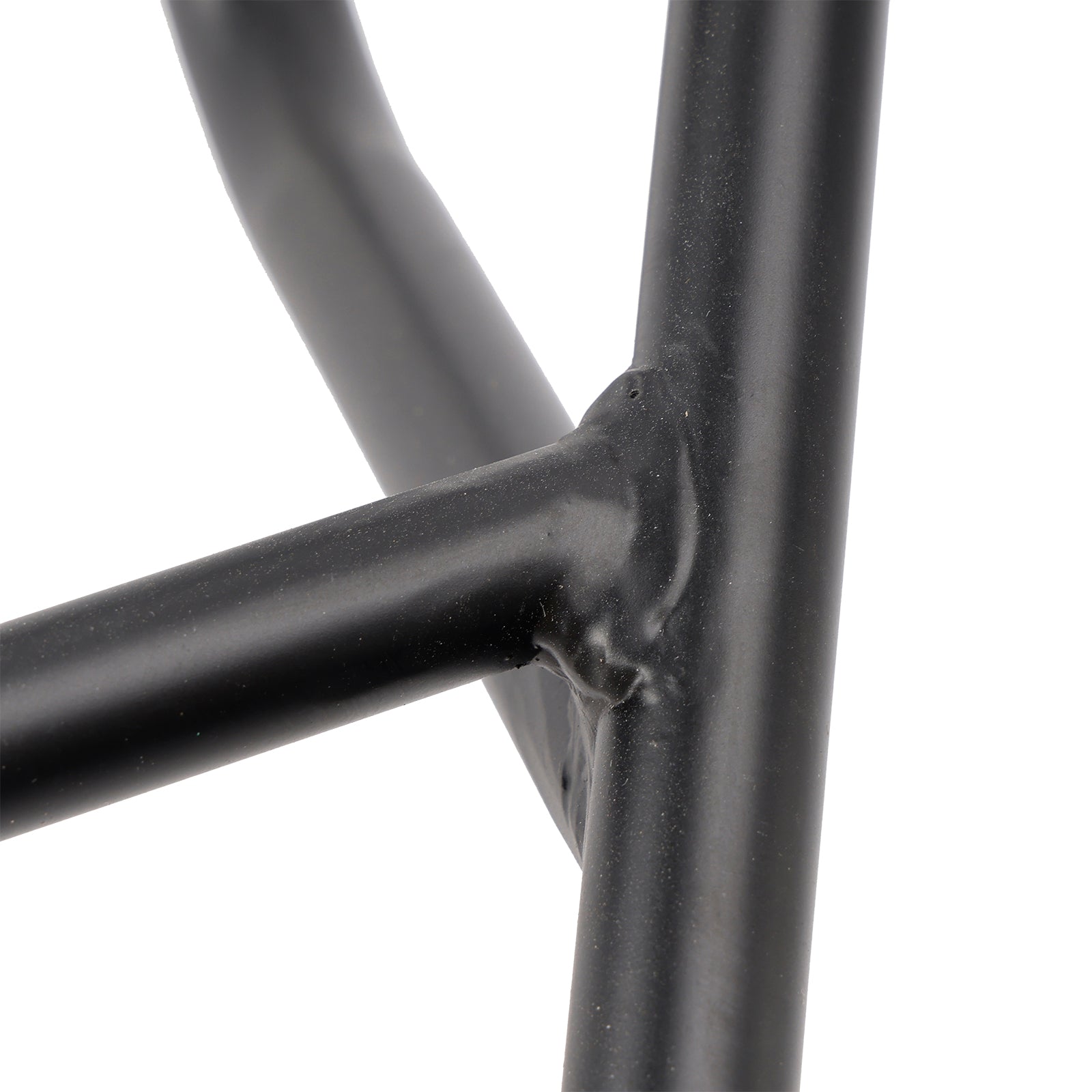 Kawasaki Eliminator 400/SE 2023-2025: n musta putkimainen takaosan matkatavaroteline