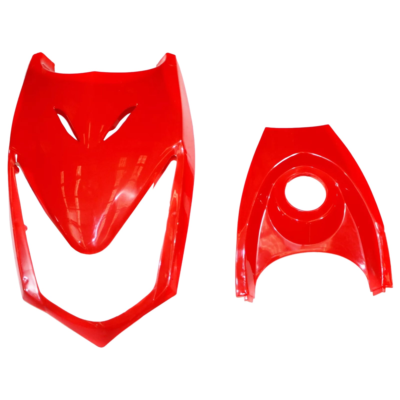 Kit de carénage et de protection de garde-boue en plastique pour quad tout-terrain Tiger 125 cc ATV rouge