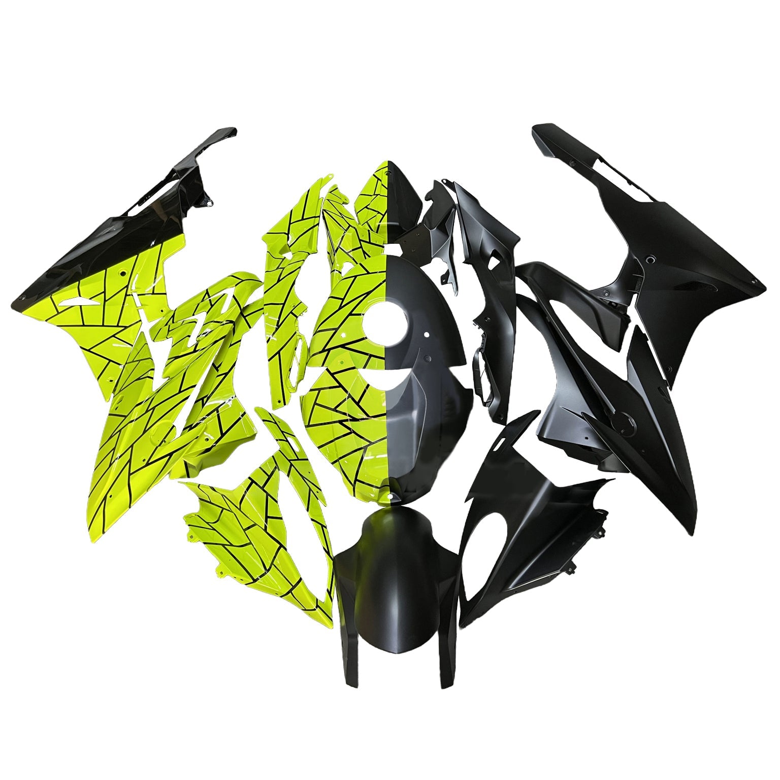 Kit de carénage d'injection pour BMW S1000RR 2017-2018 Carrosserie Plastique ABS