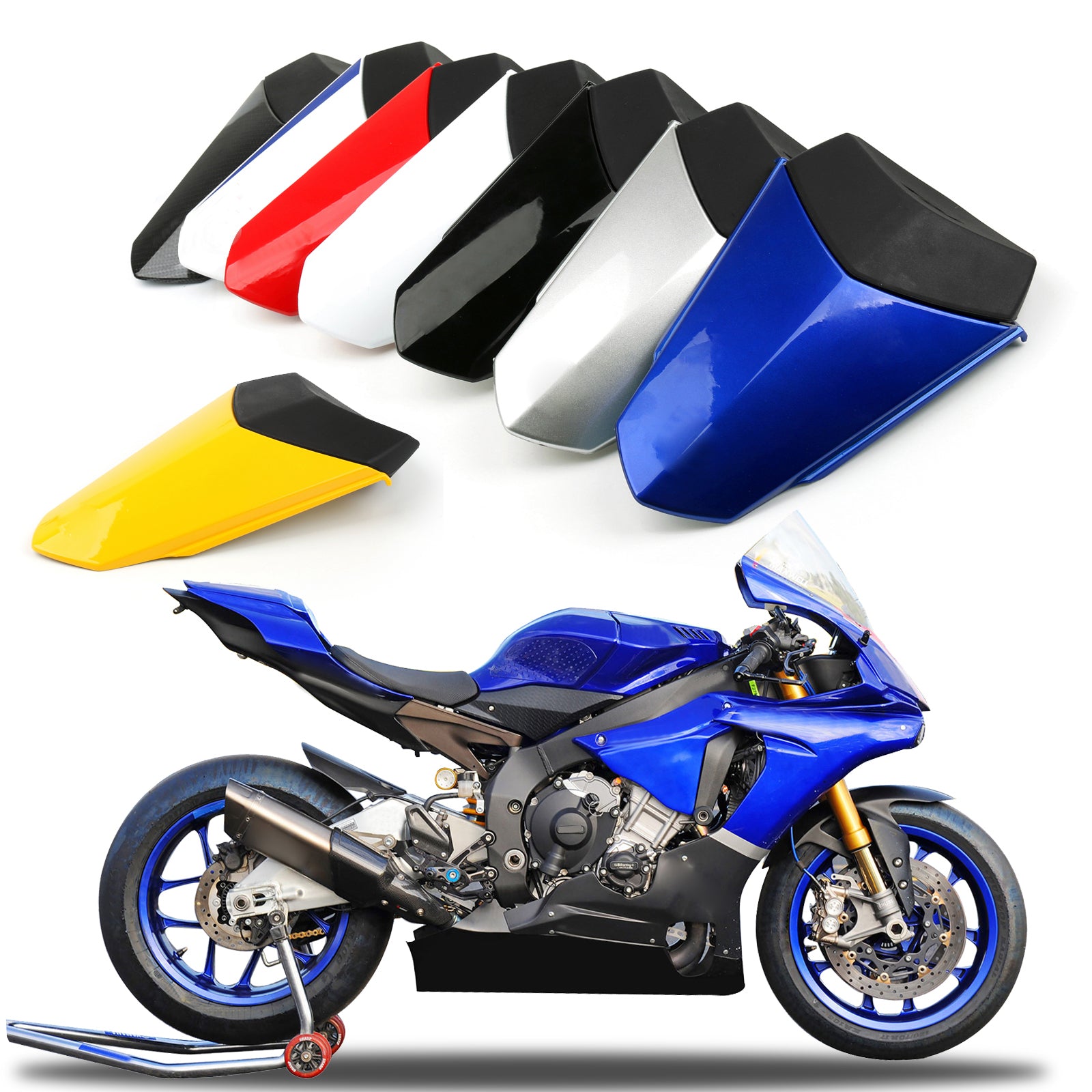 Coprisedile posteriore per Yamaha YZF-R1 R1 2015-2024