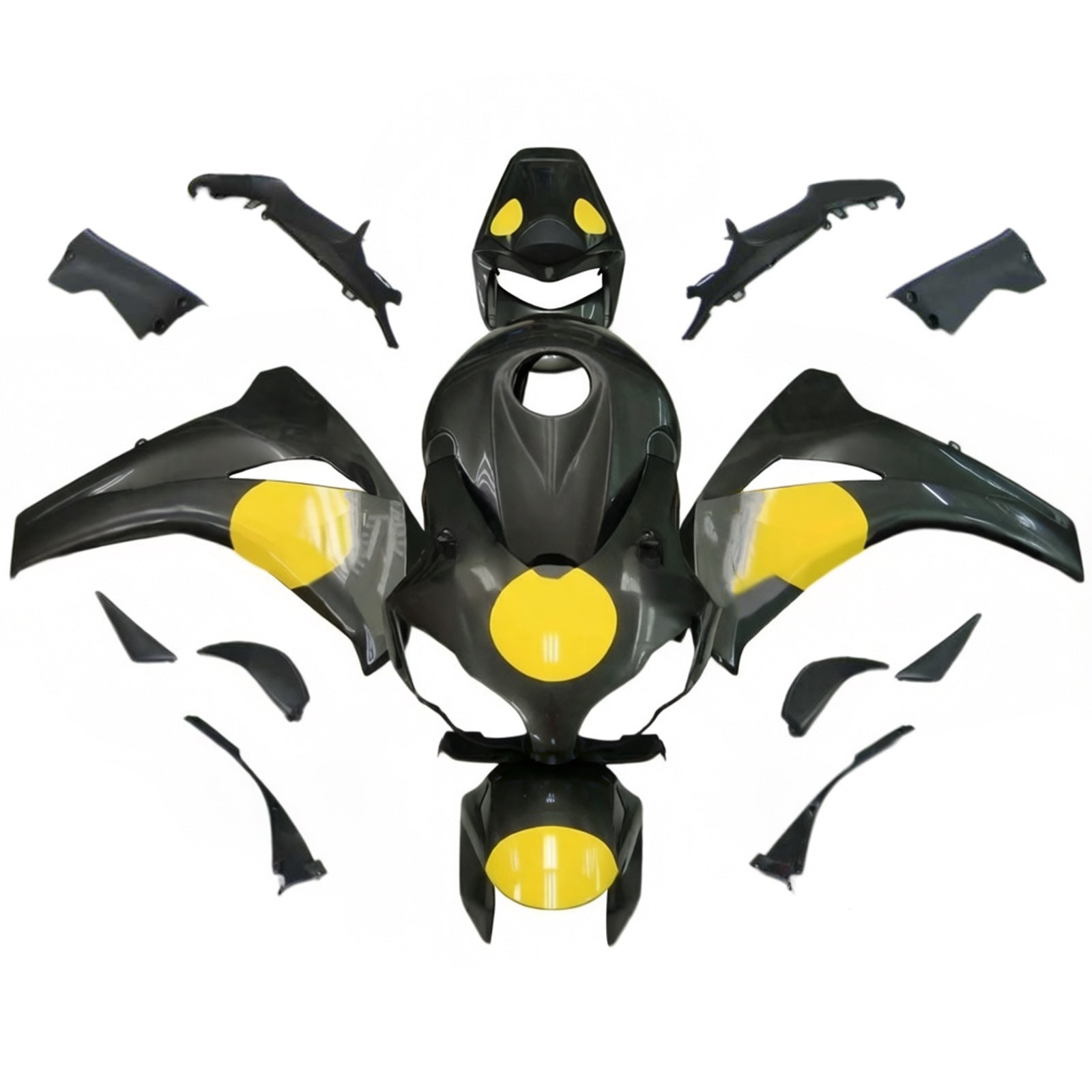 Kit de carénage injecté en plastique ABS pour Honda CBR1000RR 2008-2011