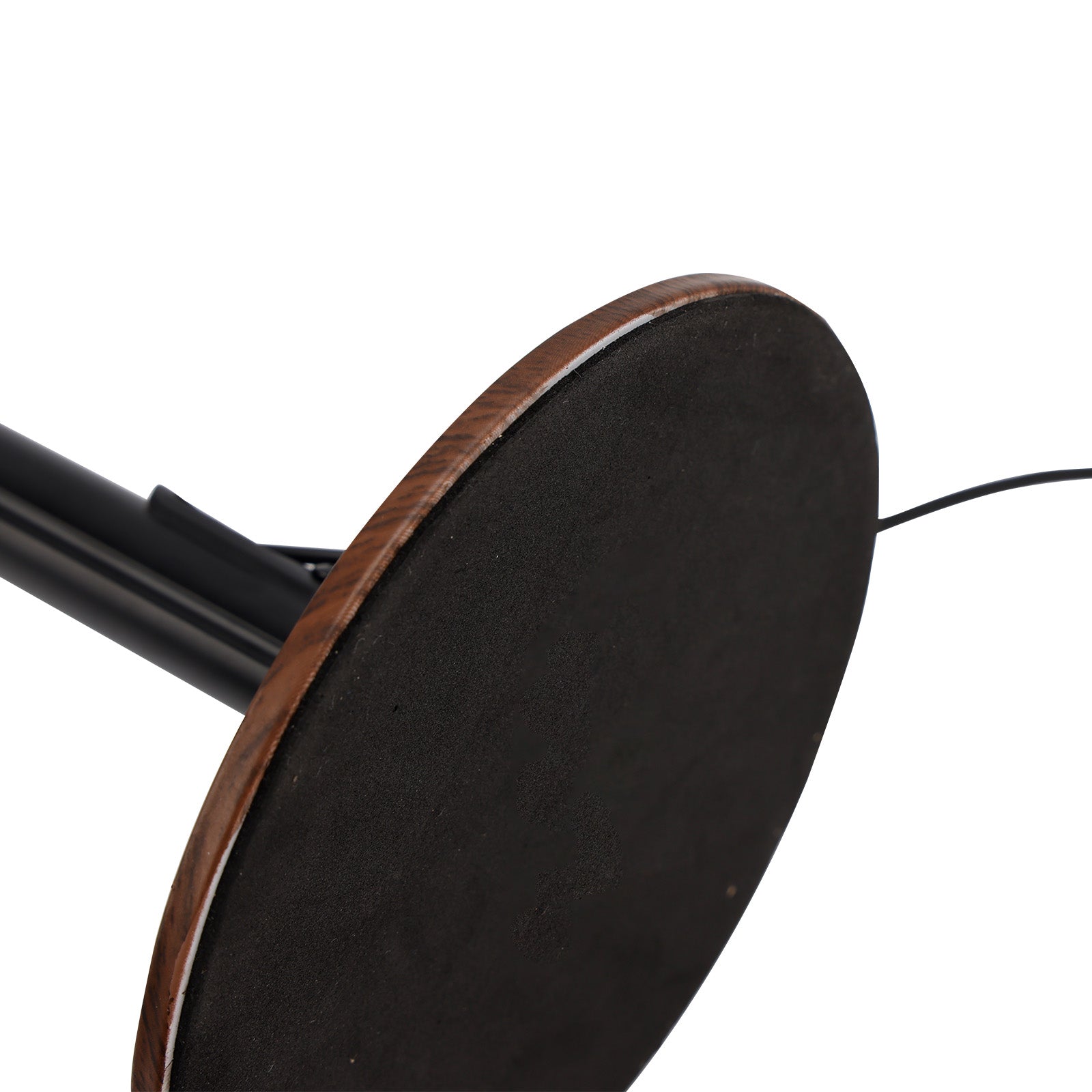 Przyciemniana czarna lampa stołowa i podłogowa LED, regulowana, w 3 kolorach, idealna do salonu lub biura.