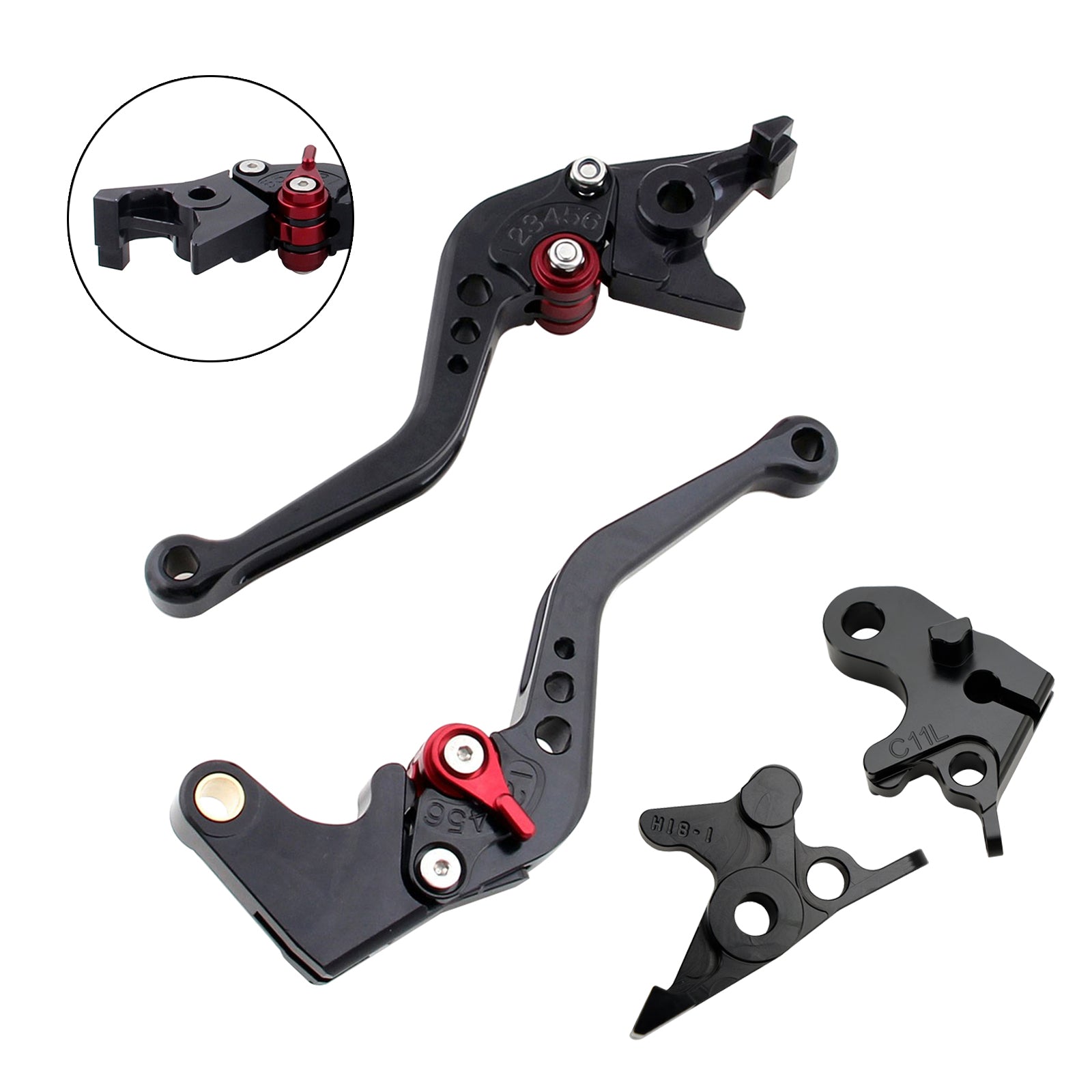 Krótka dźwignia hamulca i sprzęgła dla Honda CRF1100L Africa Twin 2020-2021