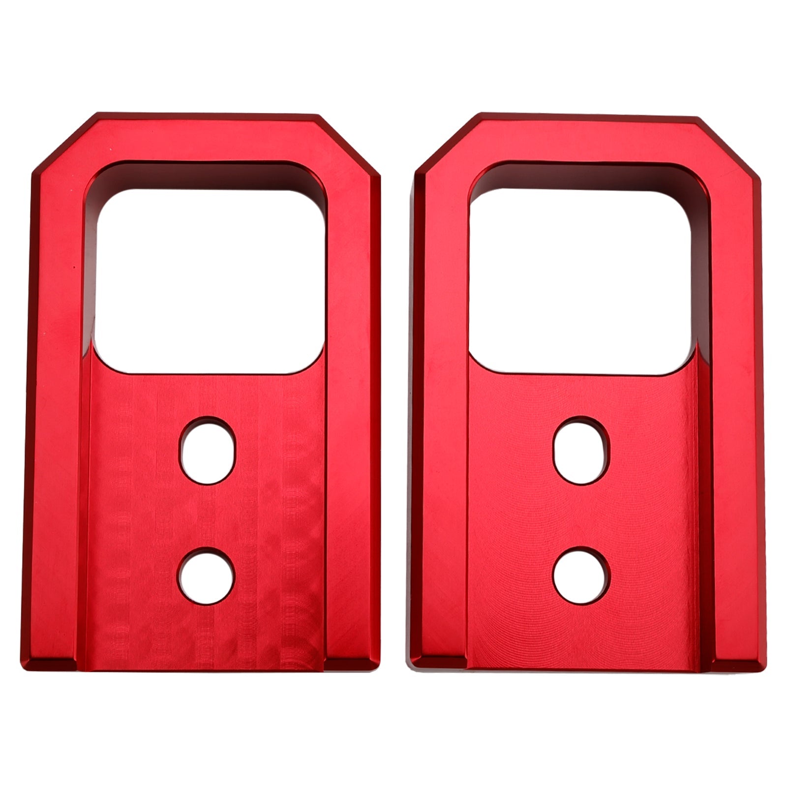 Ganci di traino anteriori per Toyota Tacoma 2024-2026 e 4Runner 2025-2026, rosso, sinistro e destro