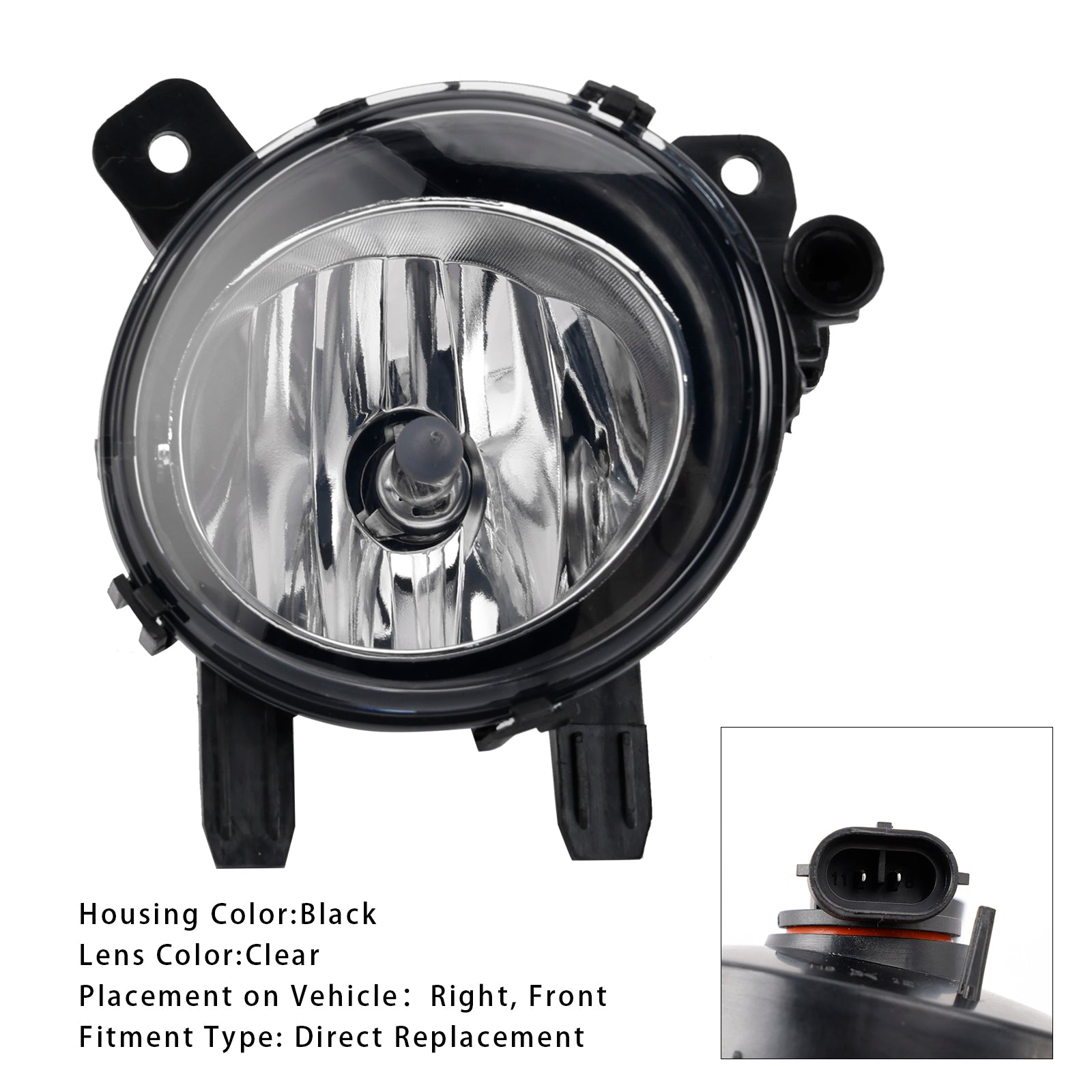 1 kos sprednje desne meglenke z žarnicami za BMW F20 F21 F30 F31 F80 2011-2019