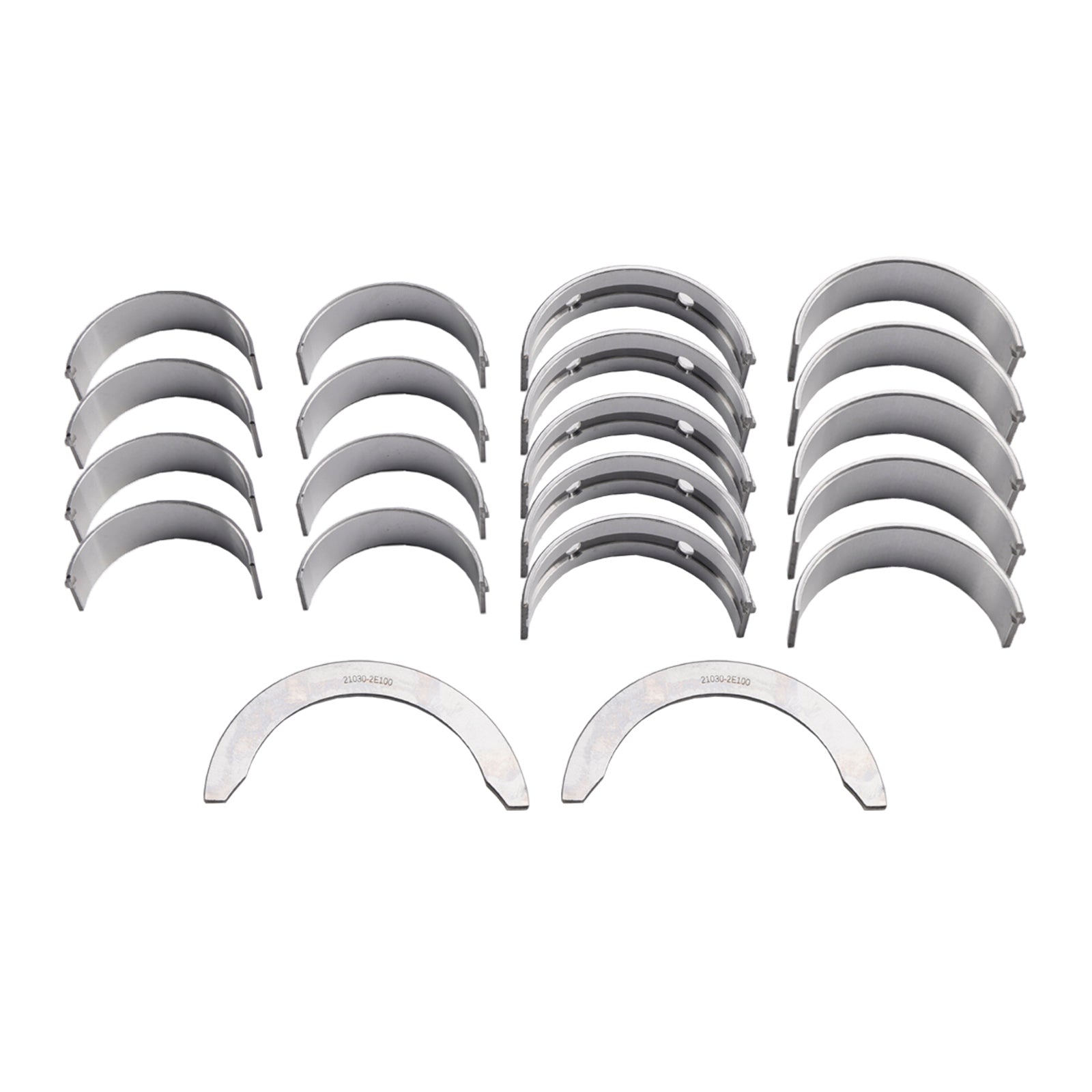 Kit di revisione e ricostruzione del motore Hyundai Tucson (TL) G4NH 2.0L 2015-2020, Billes de Vilebrequin 231102E510