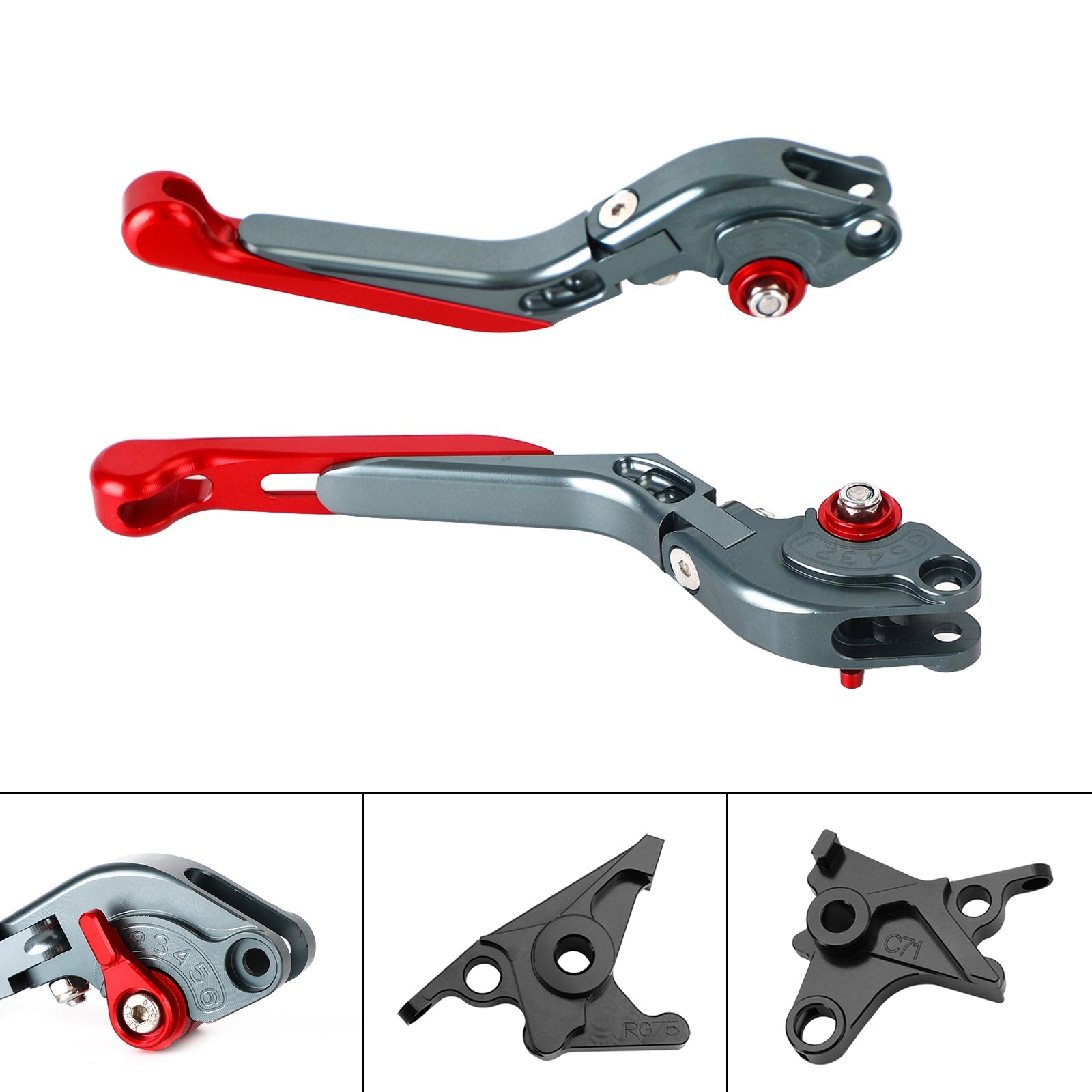 Levier de frein d'embrayage réglable pour BMW R NINE T /PURE/RACER 2017-2023