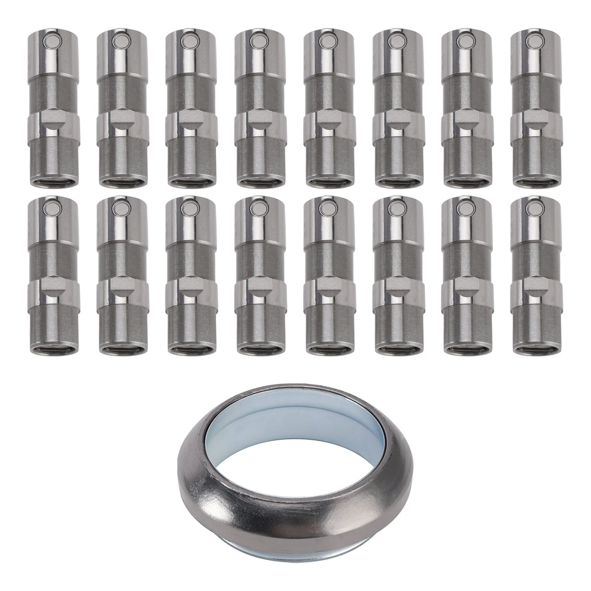 Kit de poussoirs de soupapes (non-AFM) pour Chevrolet Silverado 1500 4.3L 262CID V6 OHV (2005-2007) : joint de culasse, boulons de culasse, poussoirs et guides (réf. 12499225)