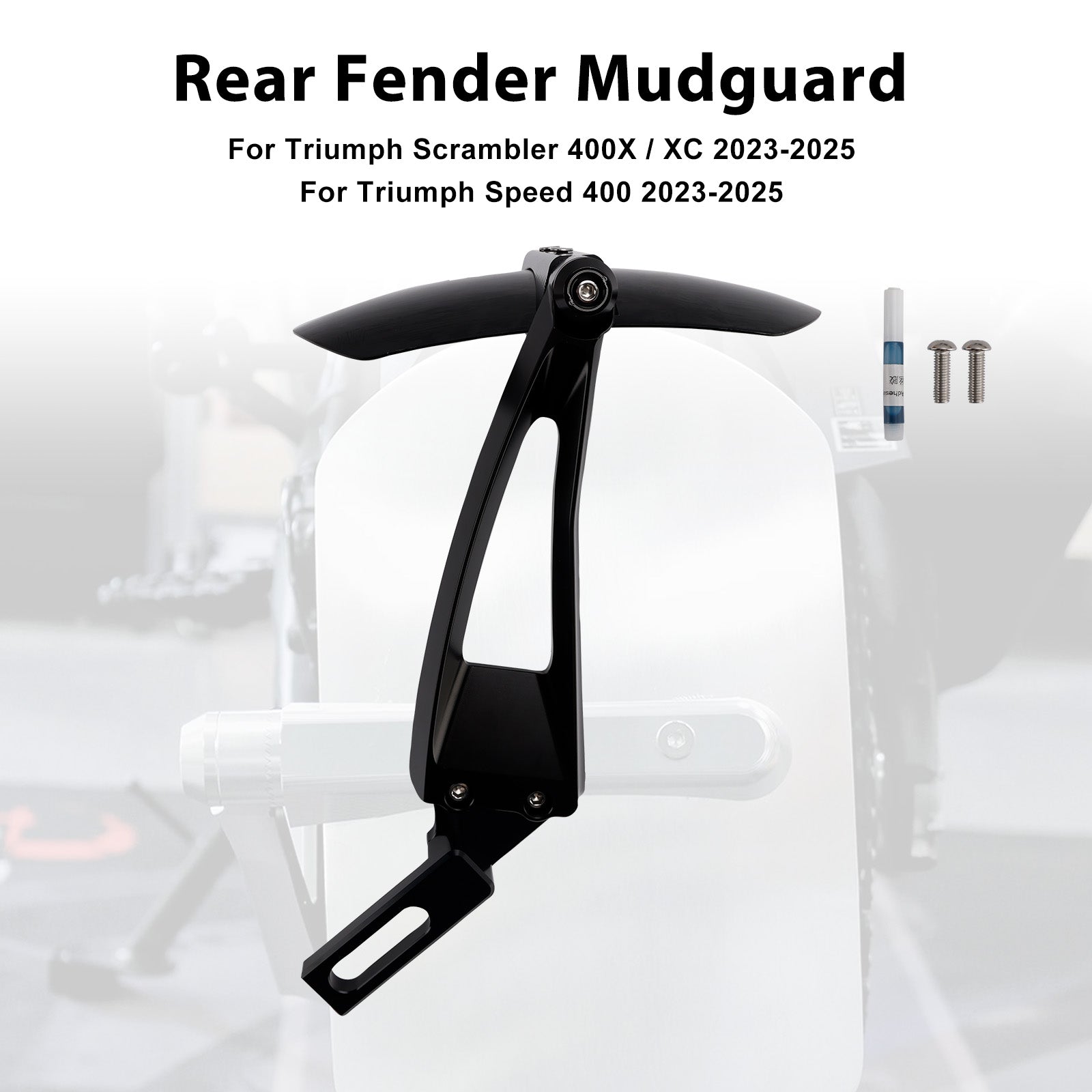 Guardabarros trasero para Triumph Thruxton 400 (2025-2026)