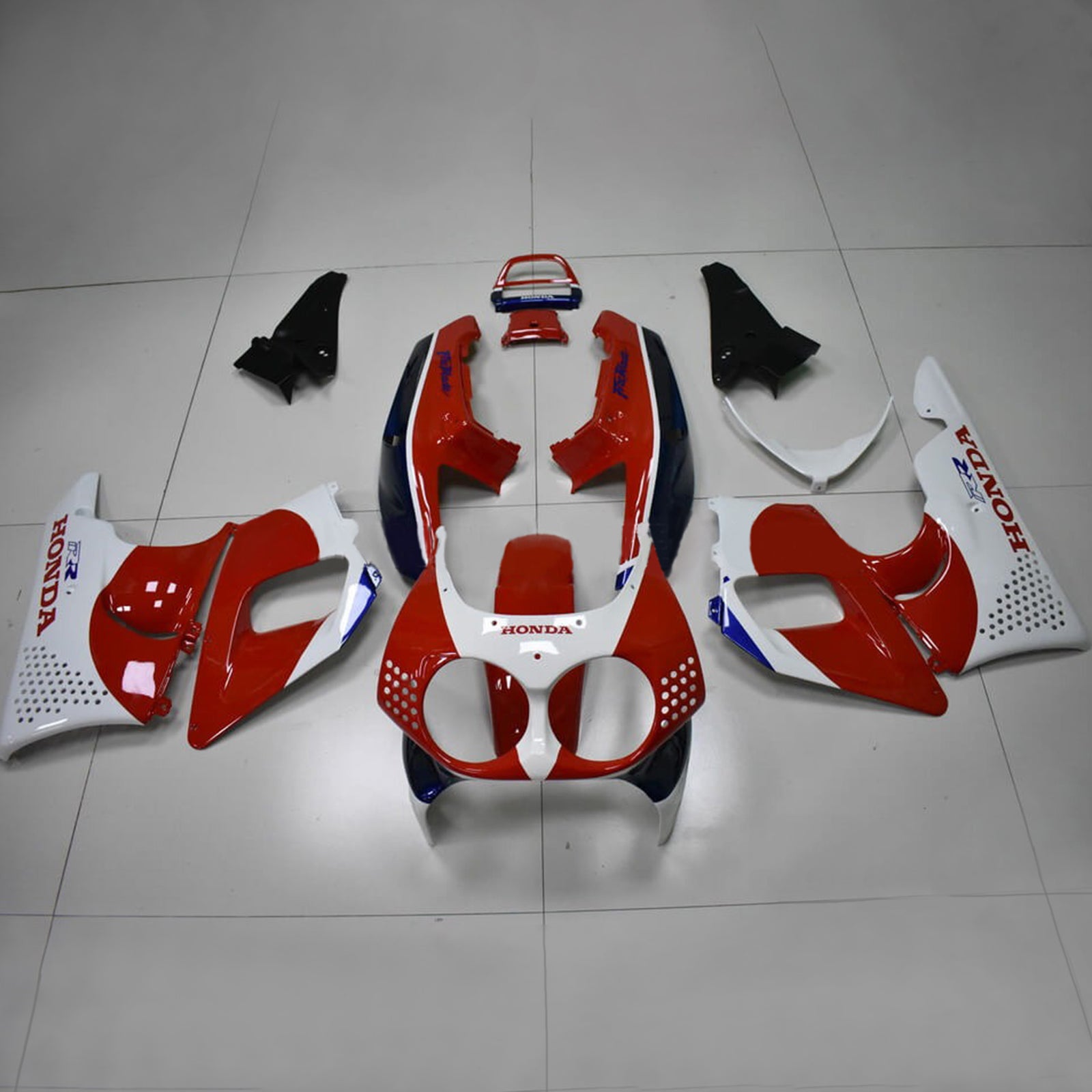 1992-1993 Honda CBR900RR 893 Kit de carénage injection de carrosserie en plastique Abs