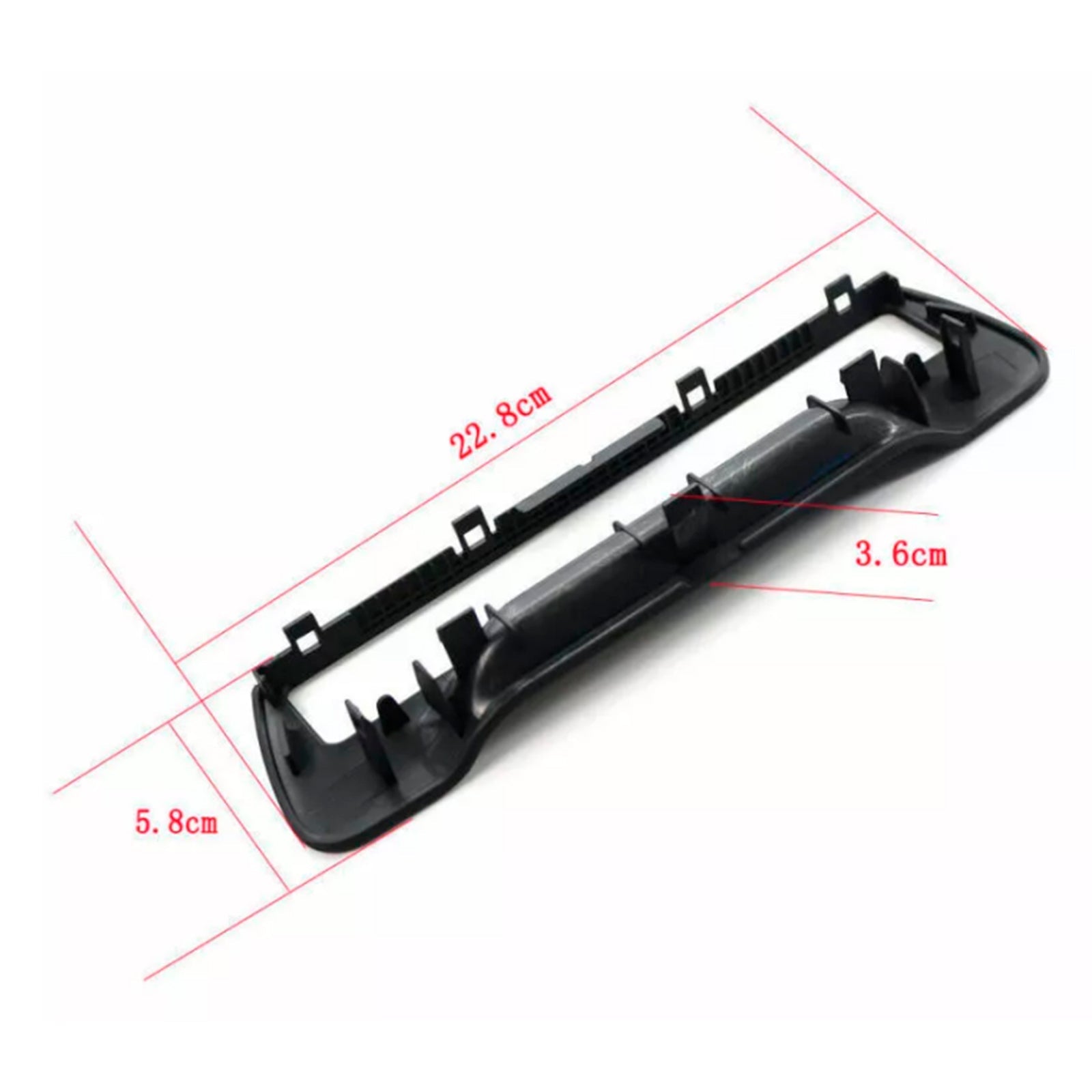 Cadre porte-gobelet pour accoudoir central arrière 4G8863289A pour AUDI A7 A6 C7 2011-2018