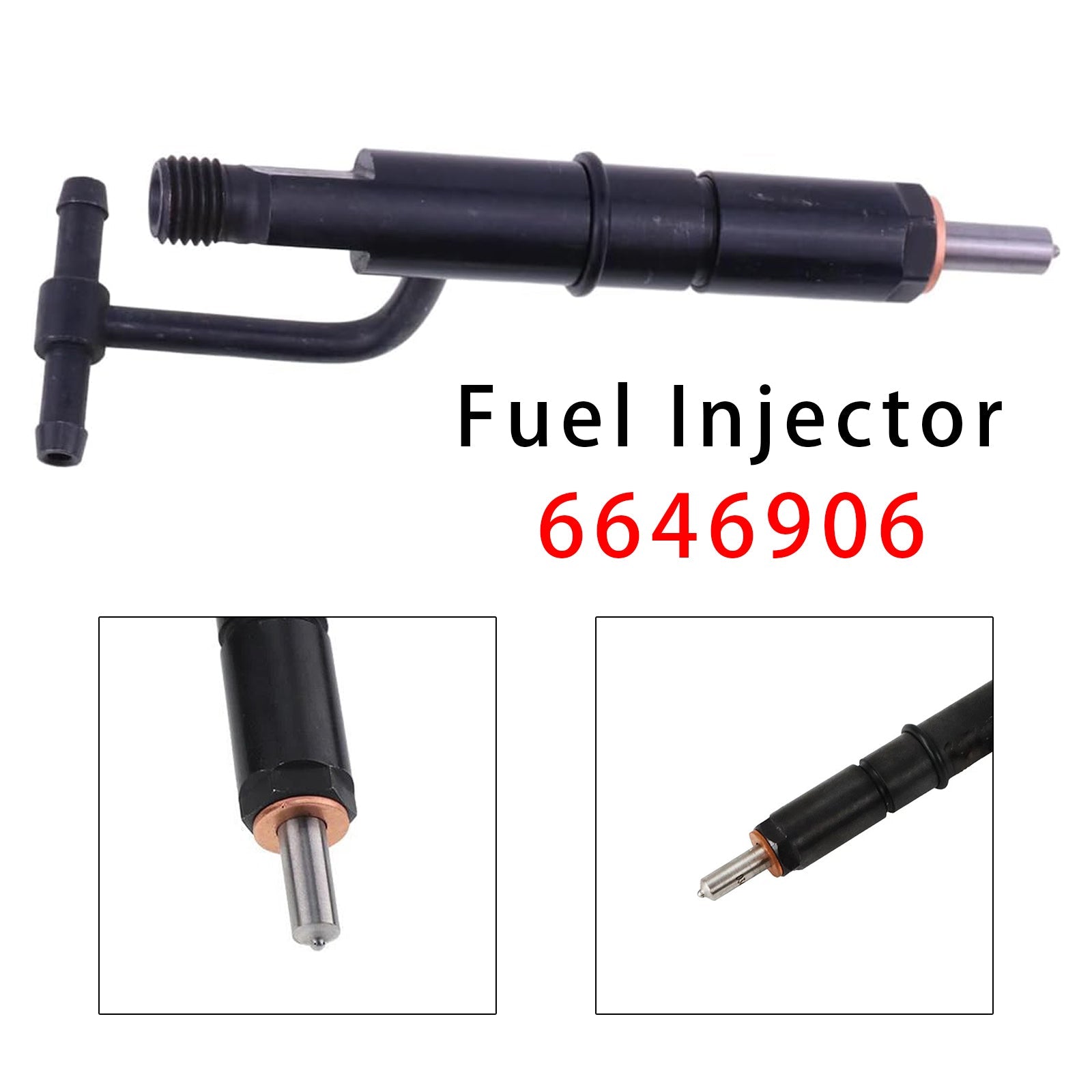 1 injecteur de carburant pour Mustang Bobcat 843 853 960 2060 Isuzu 4JB1 6646906