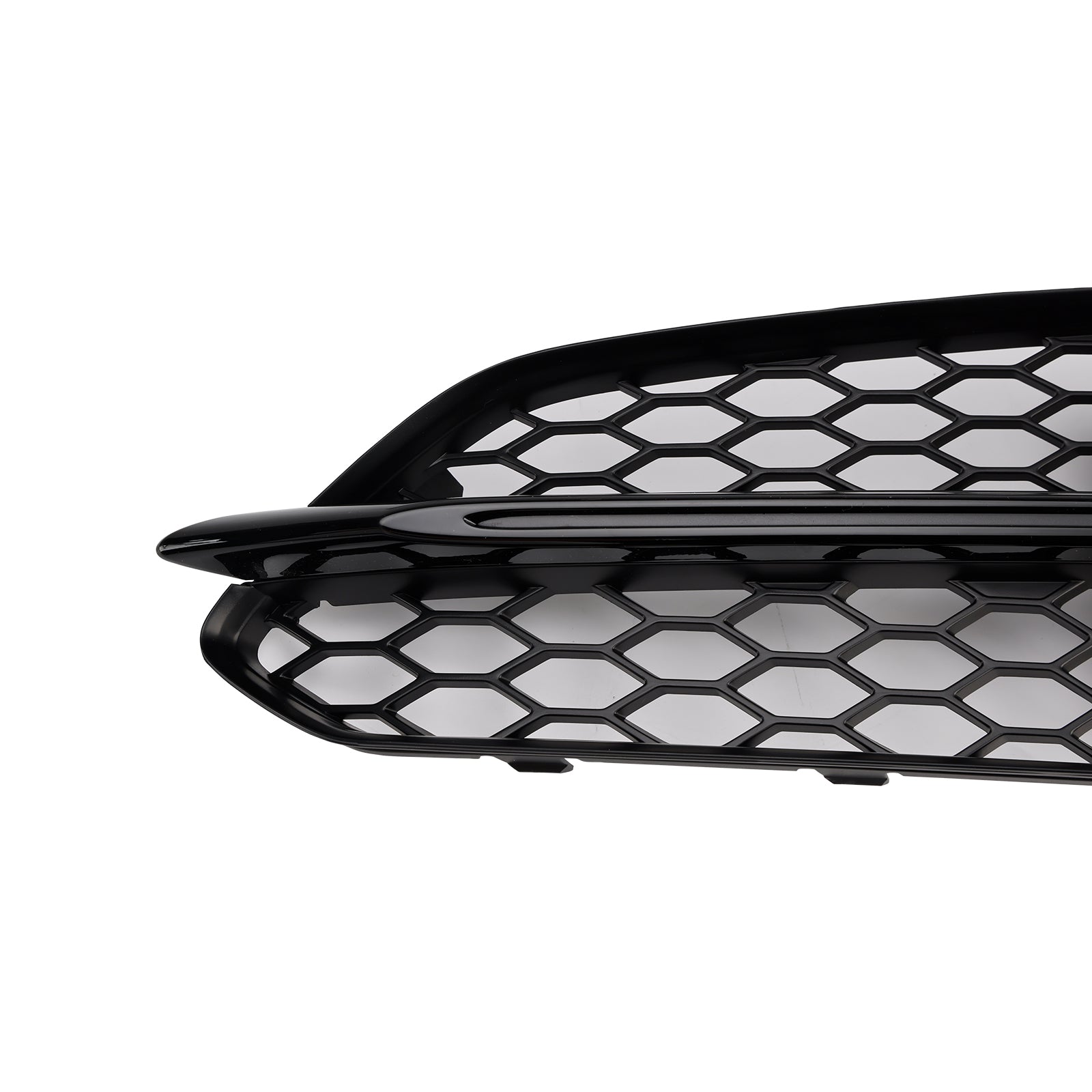Black Fog Light Protection Grid voor Audi A8 S8 2015-2017, 2 kamers