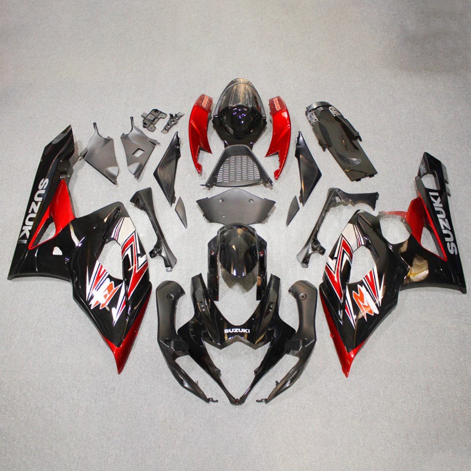 Kit de carénage injecté en plastique ABS pour Suzuki GSXR1000 2005-2006 K5