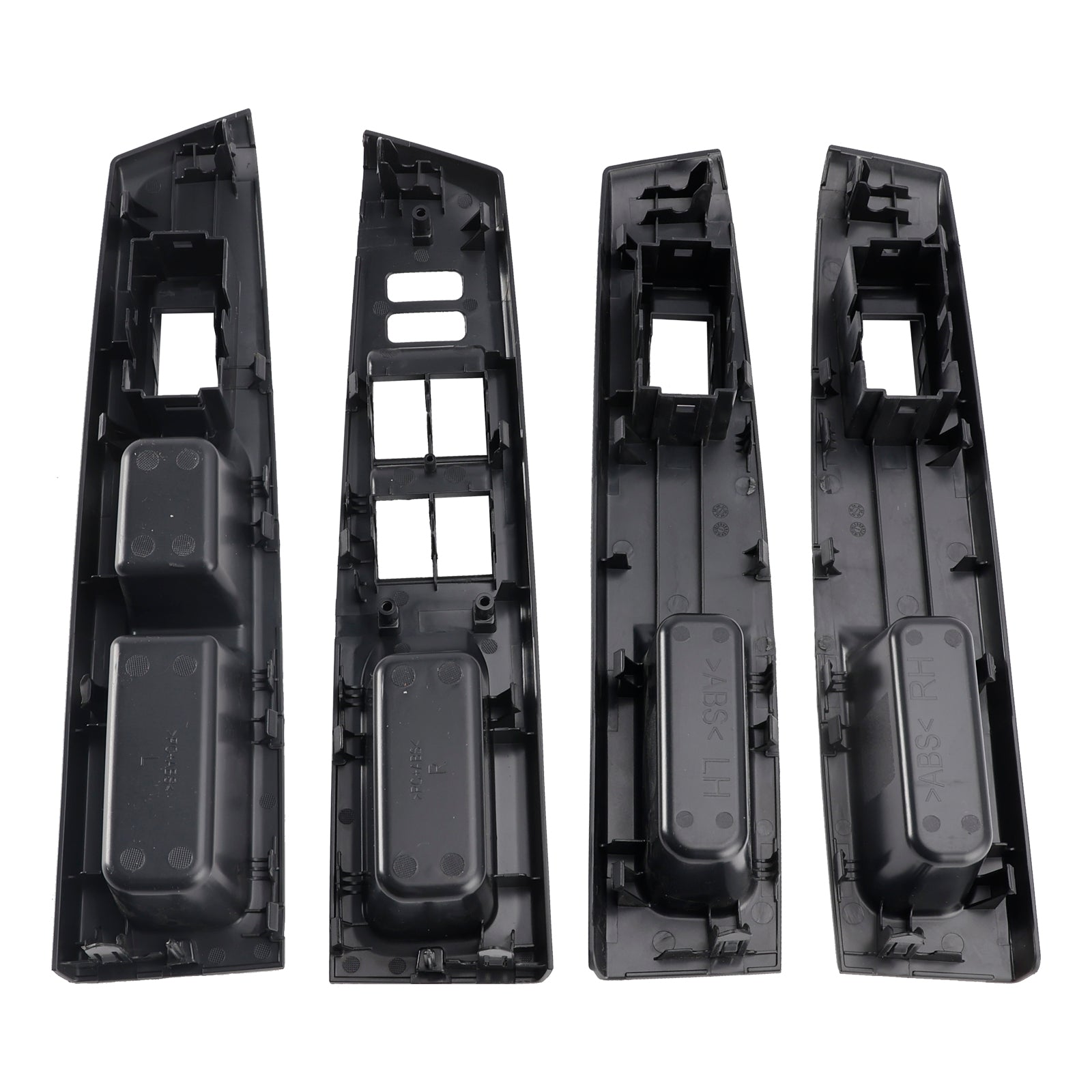 YIWANG Lot De 4 Garnitures De Sortie D'air En ABS Chromé Pour Porte