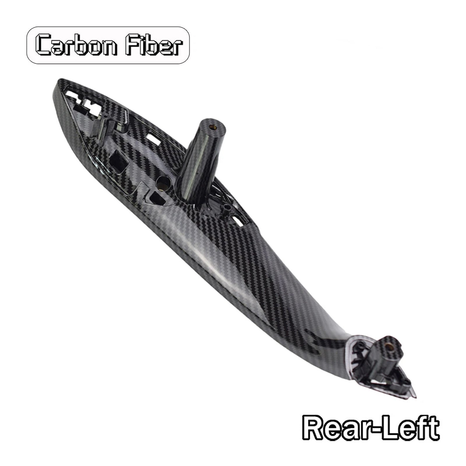 Lot de 4 poignées de porte intérieures en carbone pour BMW F30 F80 F31 F32 F33 F35