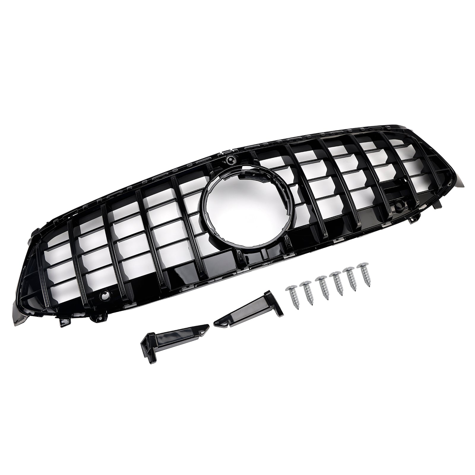 Black Front Bumper Grille Grill Pour Mercedes CLA-Class W118 C118 2024-2025