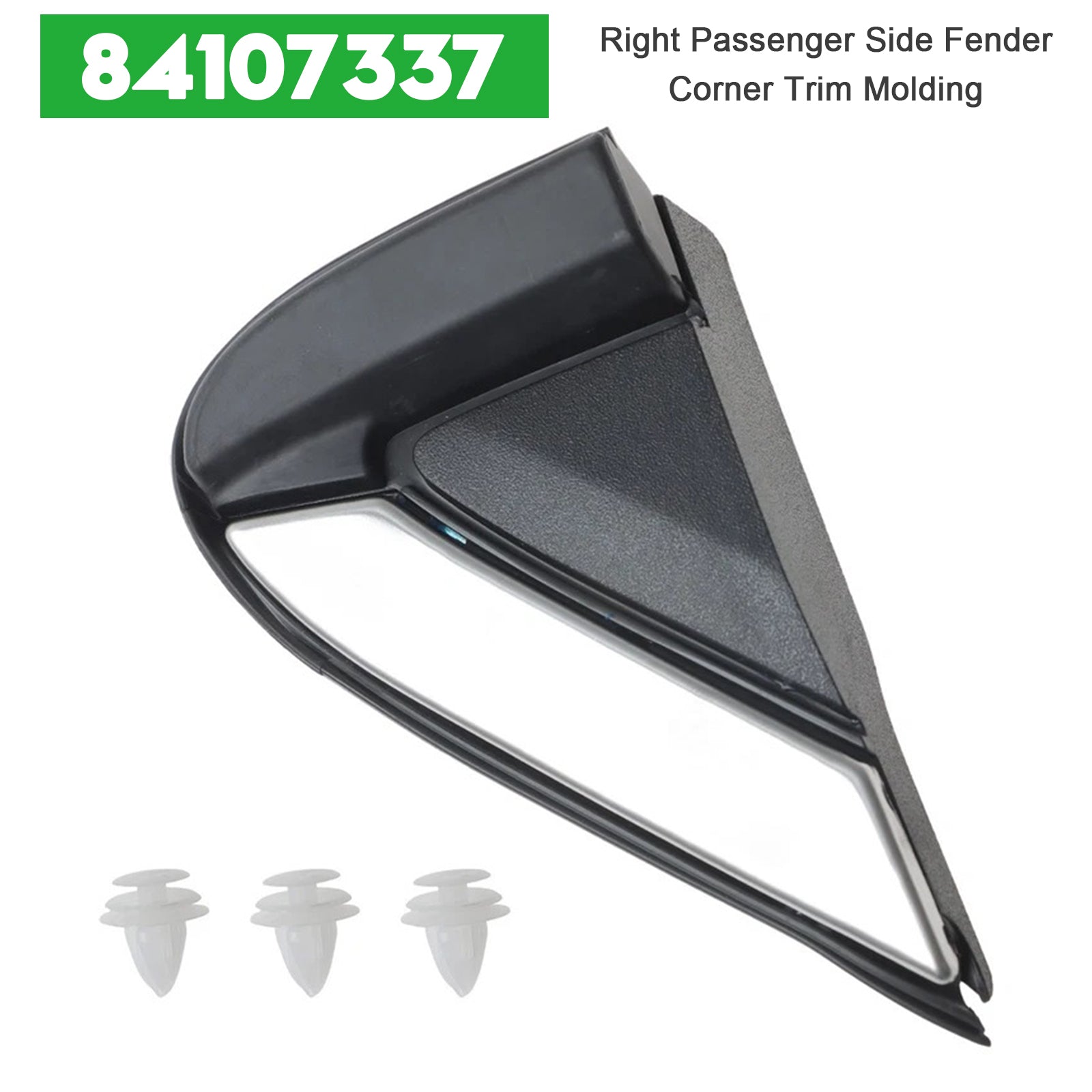 84107337 Lijstwerk d'hoek d&Rechter passagierszijde spatbord voor GMC Terrain 18-24