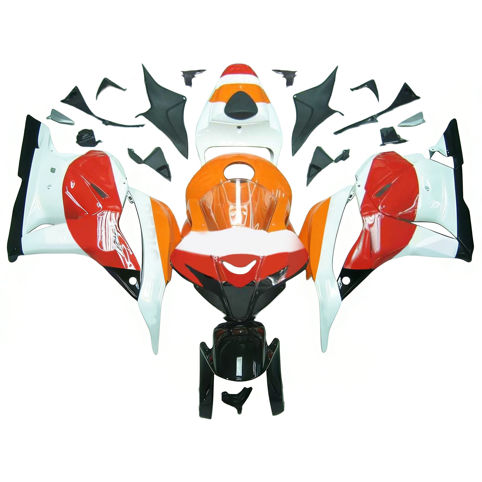Kit de carénage à injection en plastique ABS pour Honda CBR600RR 2009-2012 F5