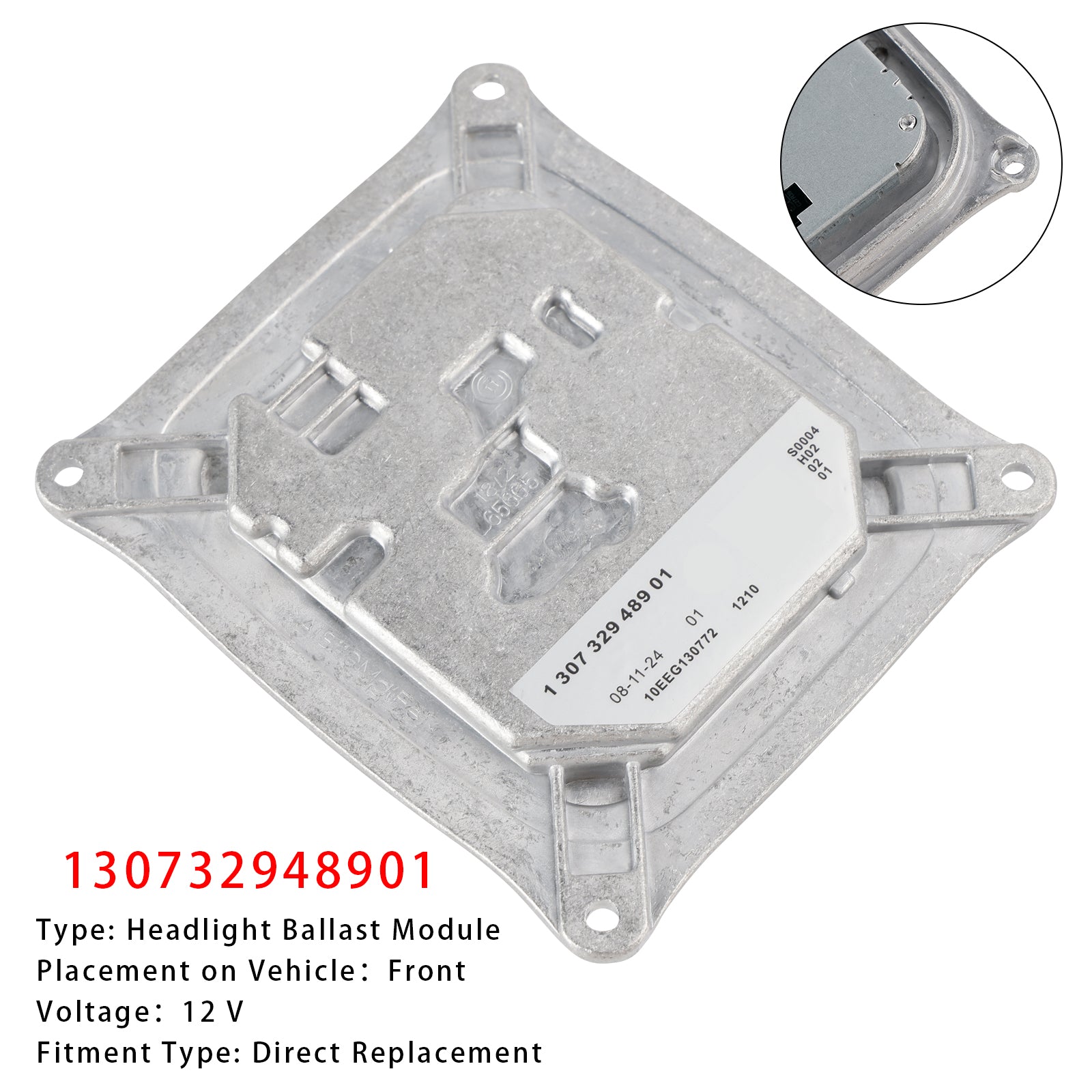 Module de ballast de phare Jeep Cherokee 2014-2018, référence 130732948901